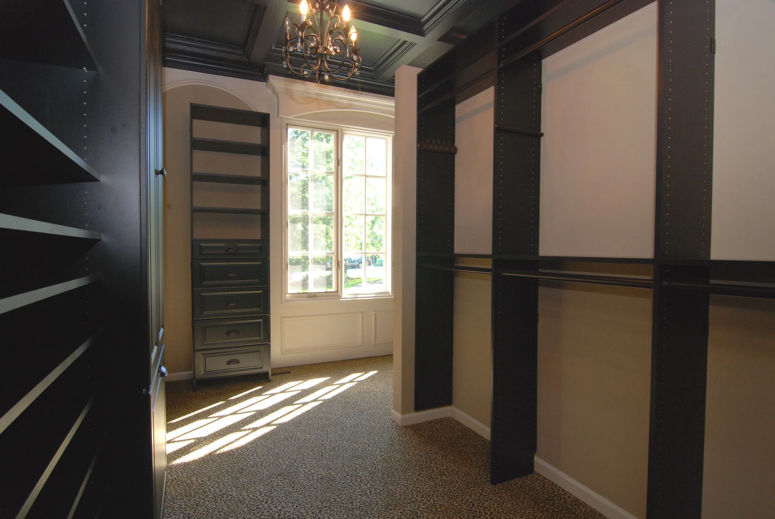 Study Turned into Master Closet on this First Floor Naperville Illinois Home
