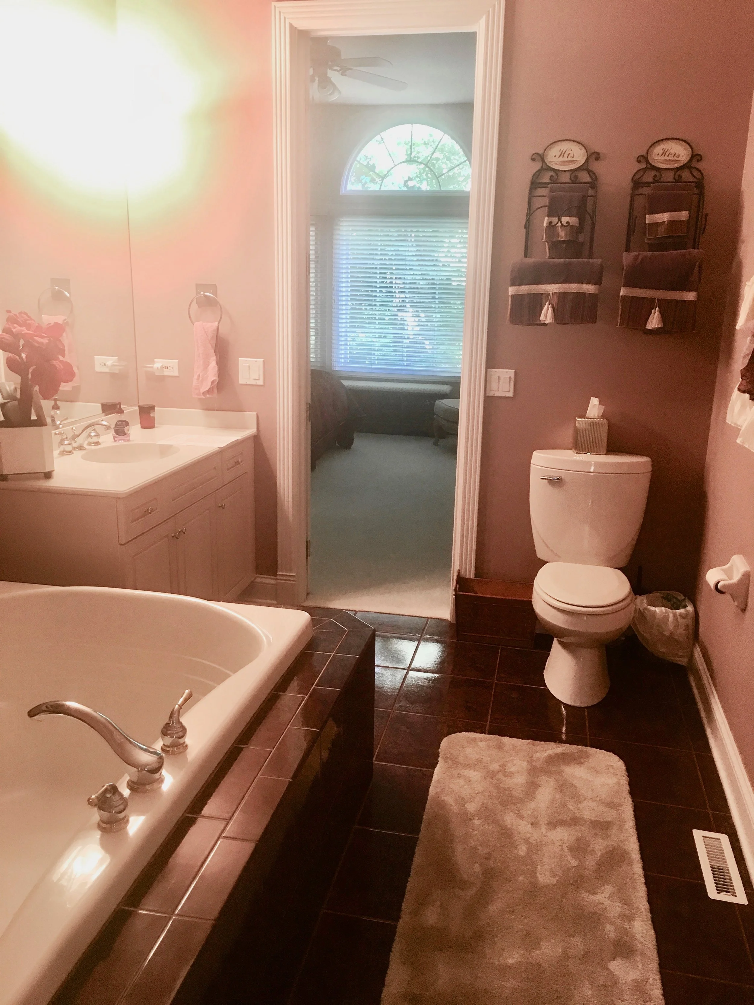 Before Photo of Bathroom Remodel in St. Charles IL. 60134. Looking to remodel your bathrooms or kitchen? Call Southampton. Over 30 Years in Custom Renovations &amp; Remodeling.