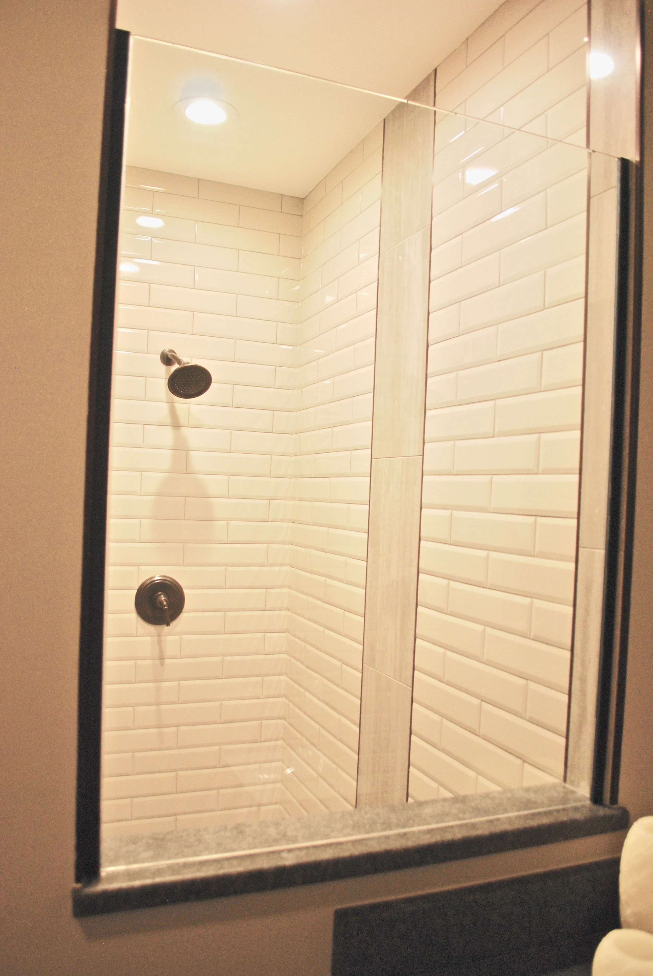Oil Rubbed Bronze Bathroom Remodel in St. Charles IL