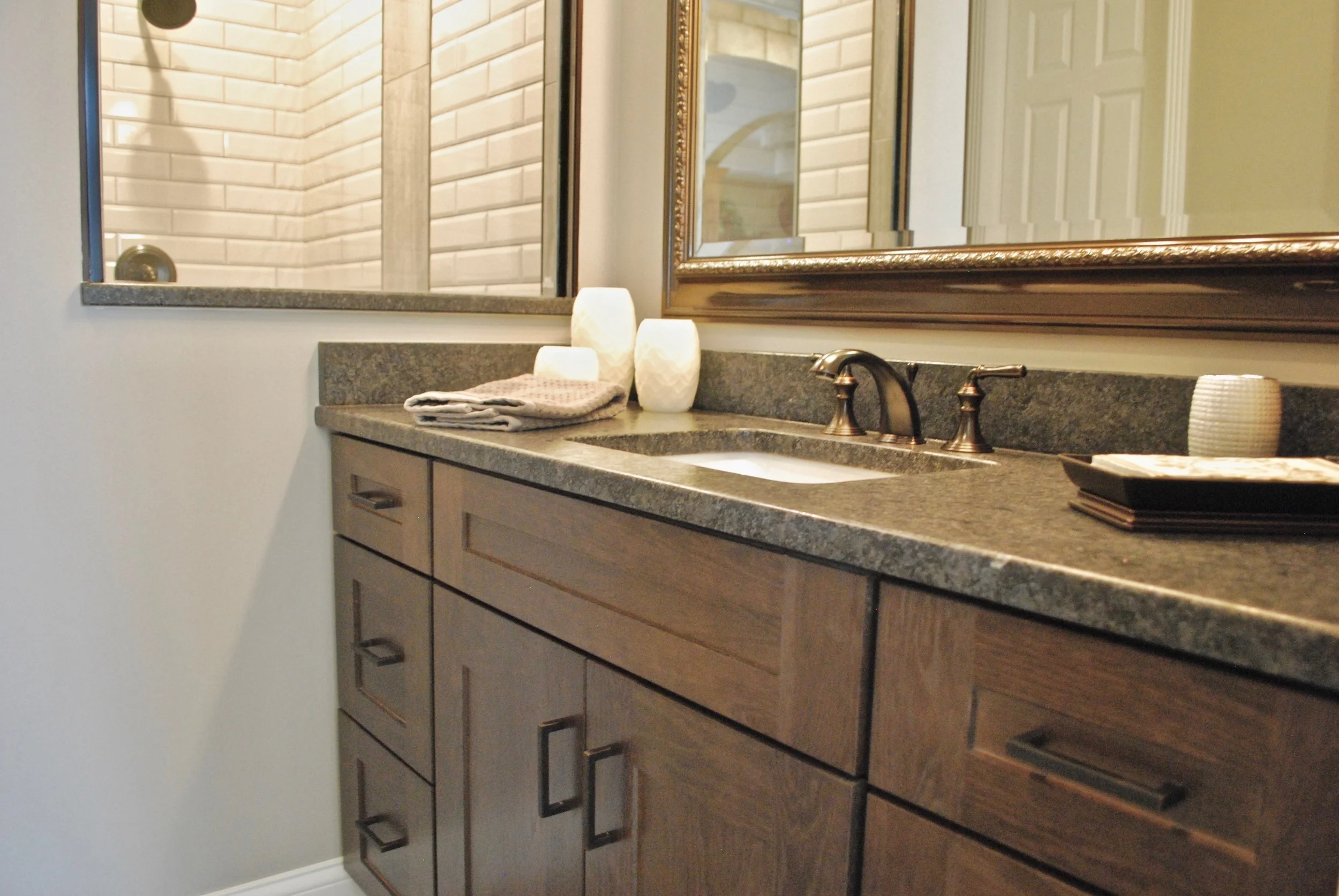 Bathroom Remodeling in St. Charles IL. Removing Oversized Whirlpool