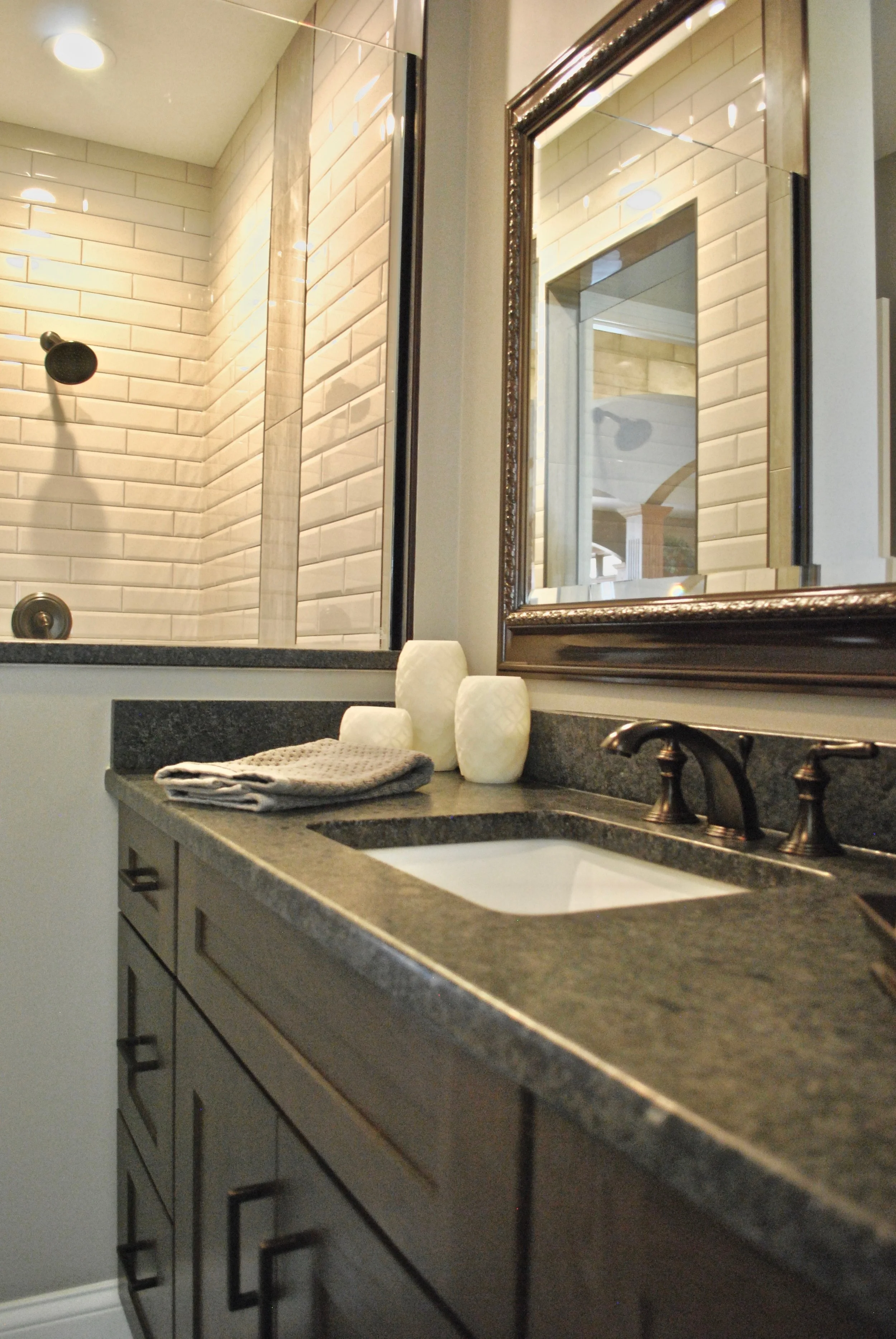 Custom bathroom remodel in st. charles il. Home Updating &amp; renovations. Naperville IL.