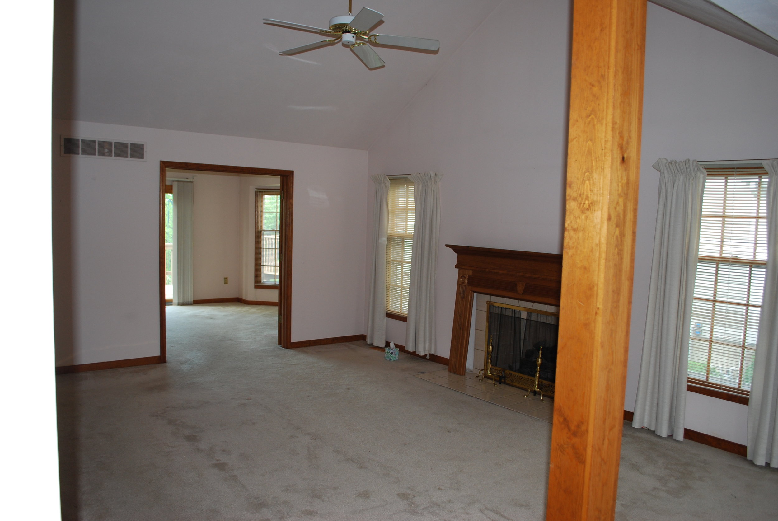 Naperville Townhome Updating Before Listing For Sale- Before Photo. Renovations &amp; Updating