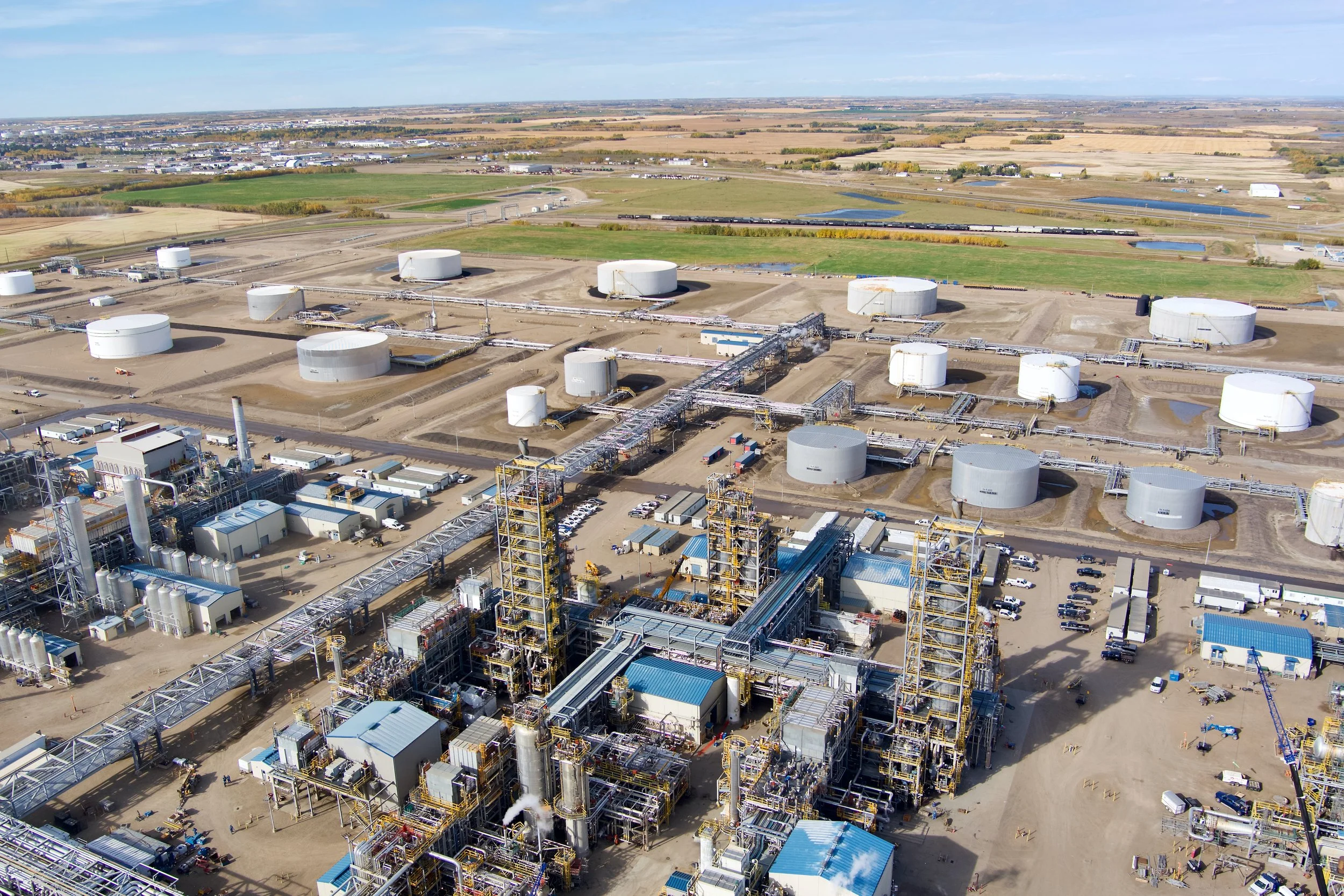 drone inspection oil refinery