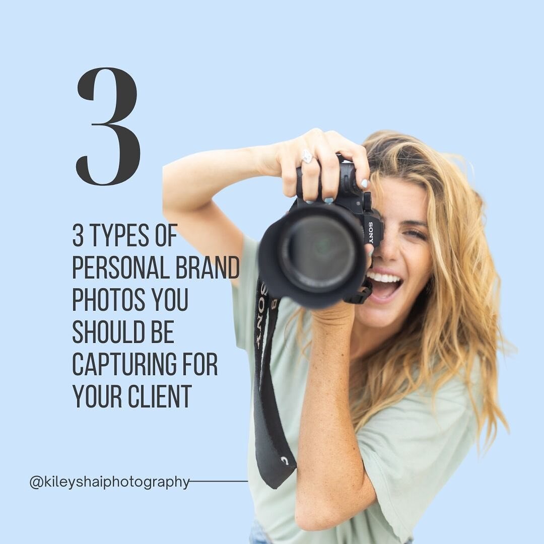 The 3 types of personal brand photos you should be capturing for your client📸

Spice up your client's visual story with these three must-have shots: headshots, behind-the-scenes (BTS), and celebratory shots! 😍💃🏼🎉

Here's why they're essential: ?