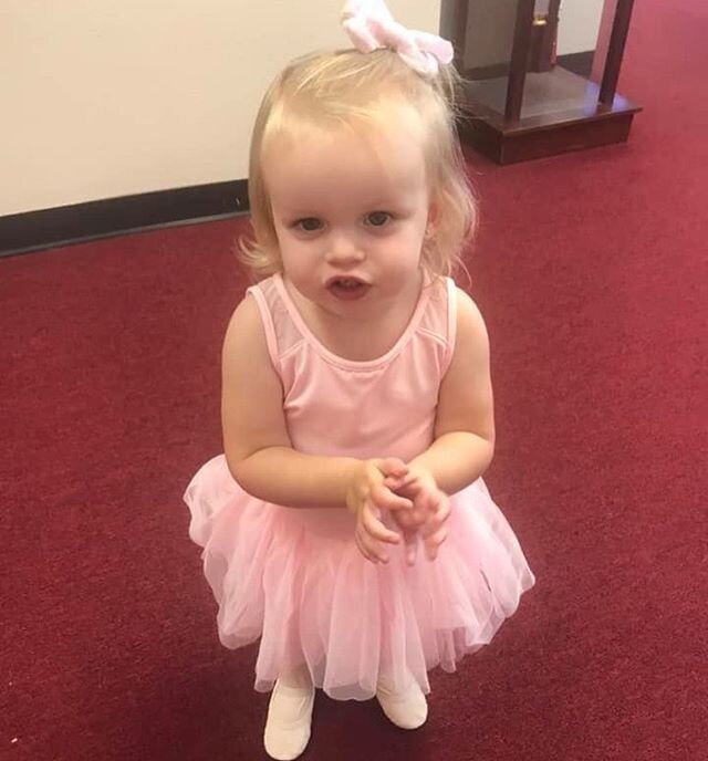 Our tiniest prdt dancer. She is a very smart promising dancer just like her mommy. #prdt #tinydancer #littledancer #precious #ballet #balletclass
