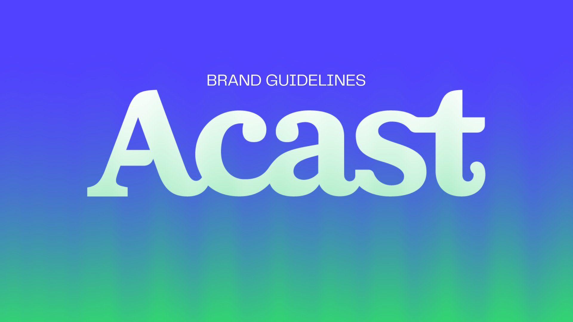 Acast Brand Refresh