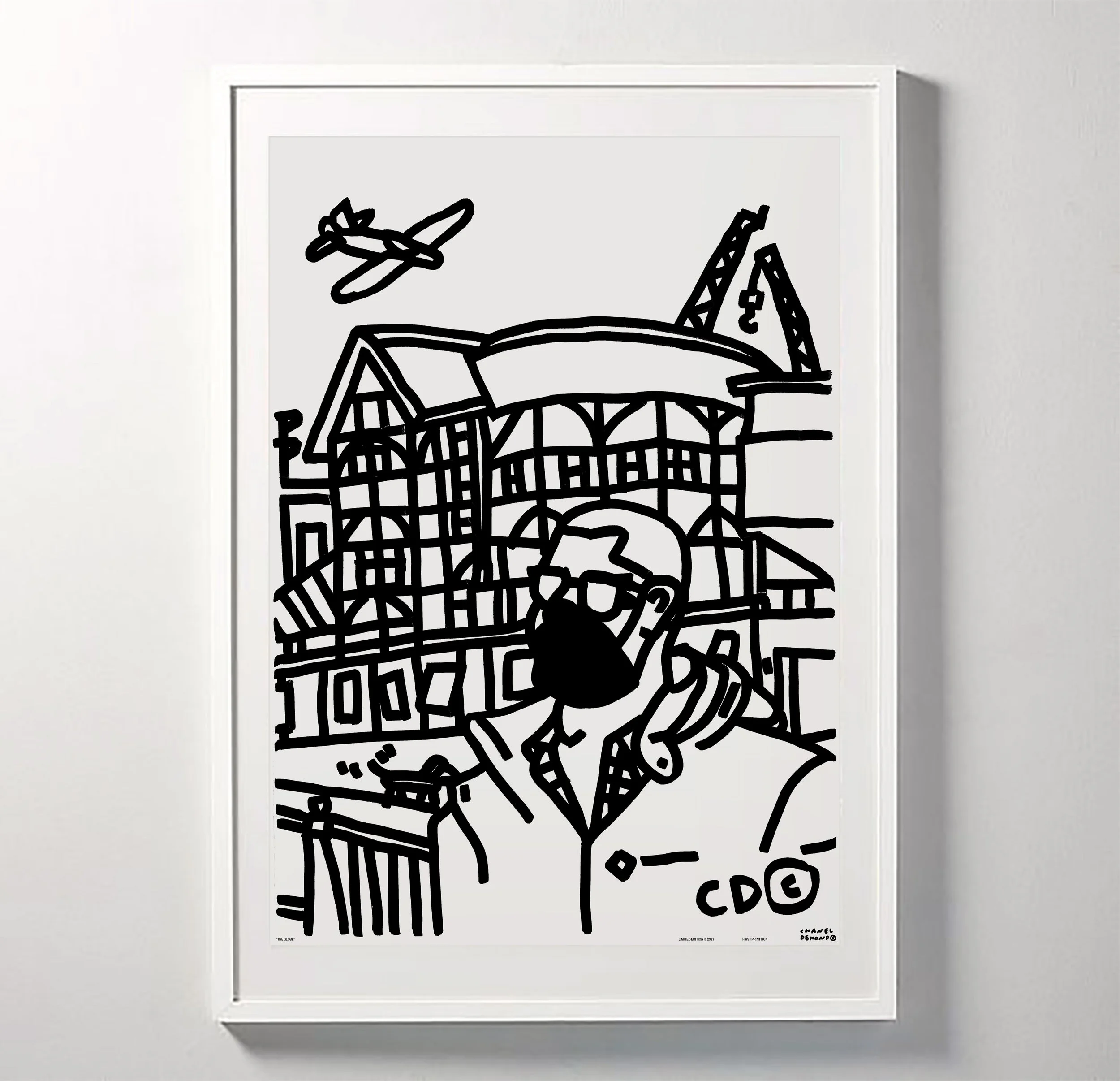 The Globe Limited Edition Print (50)