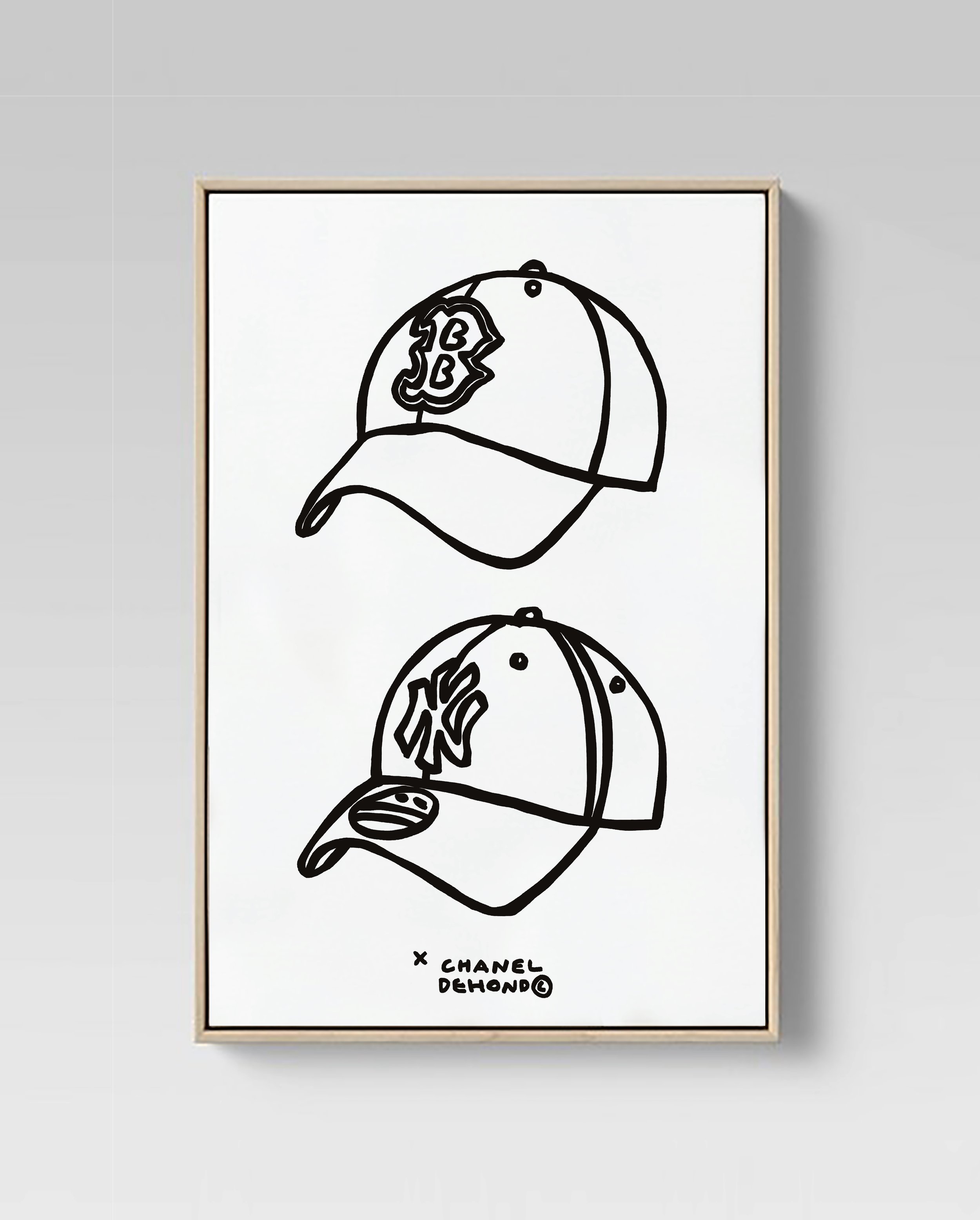 Framed Canvas Red Sox-Yankees by Chanel Dehond.jpg