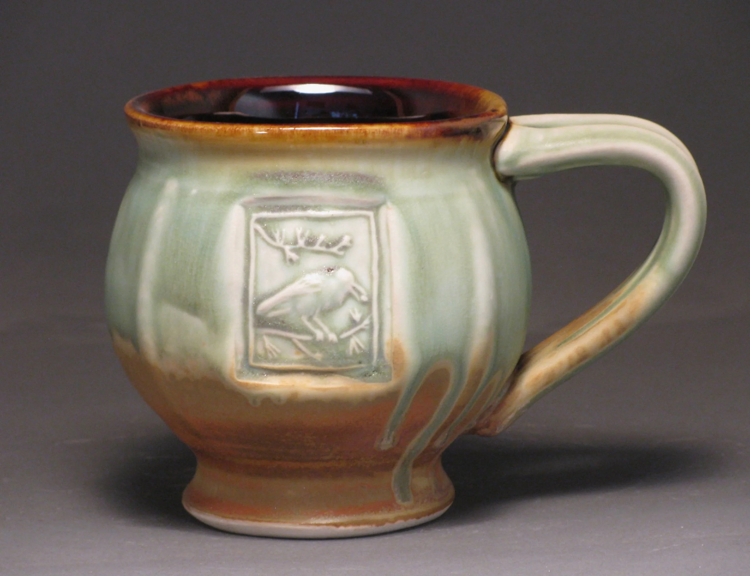 Mug with Clark's nutcracker