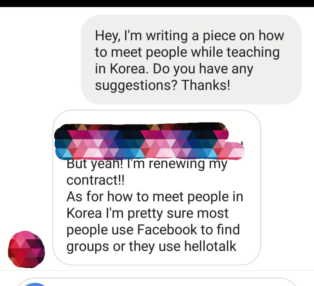 Facebook and Hellotalk for the win.