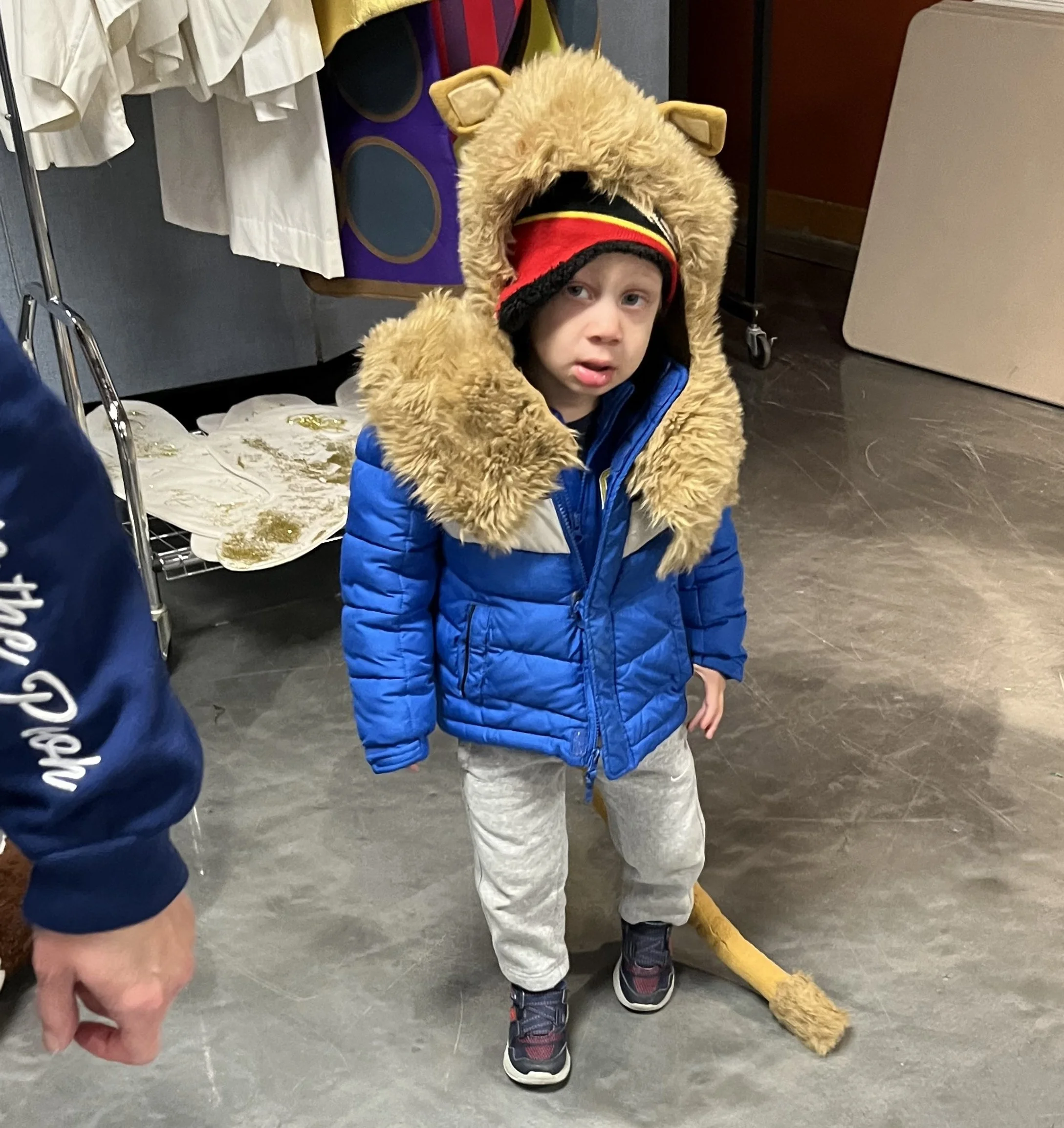 Michael dressed as a camel.jpg