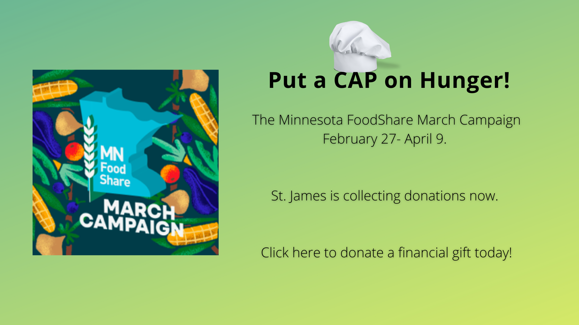 MN Food Share — St. James Lutheran Church Burnsville, MN