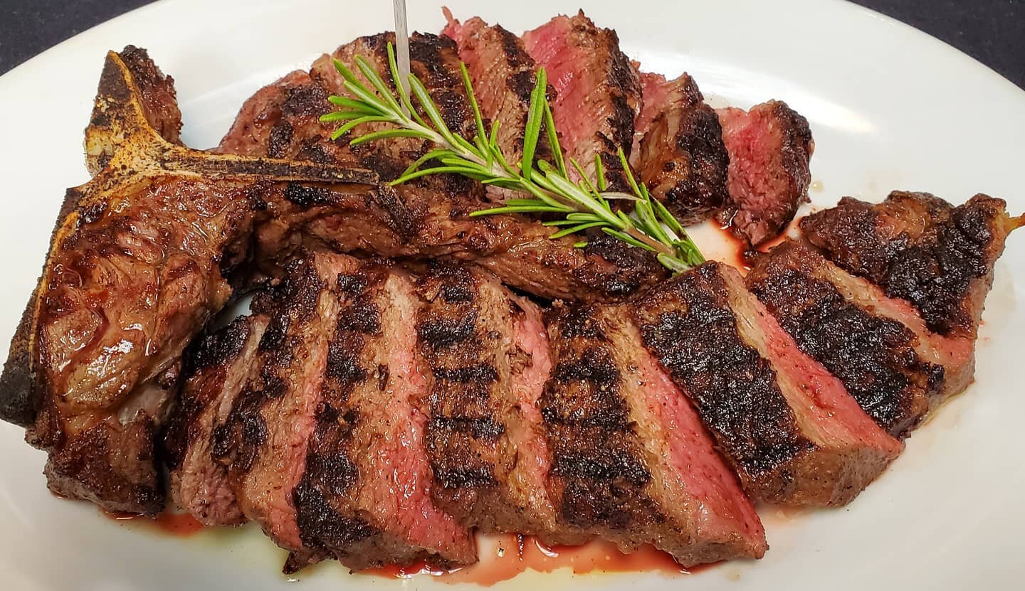 This weekend we will have 2lb Porterhouse Steaks available for you. Let us know if you want to devour it yourself or share it with someone.