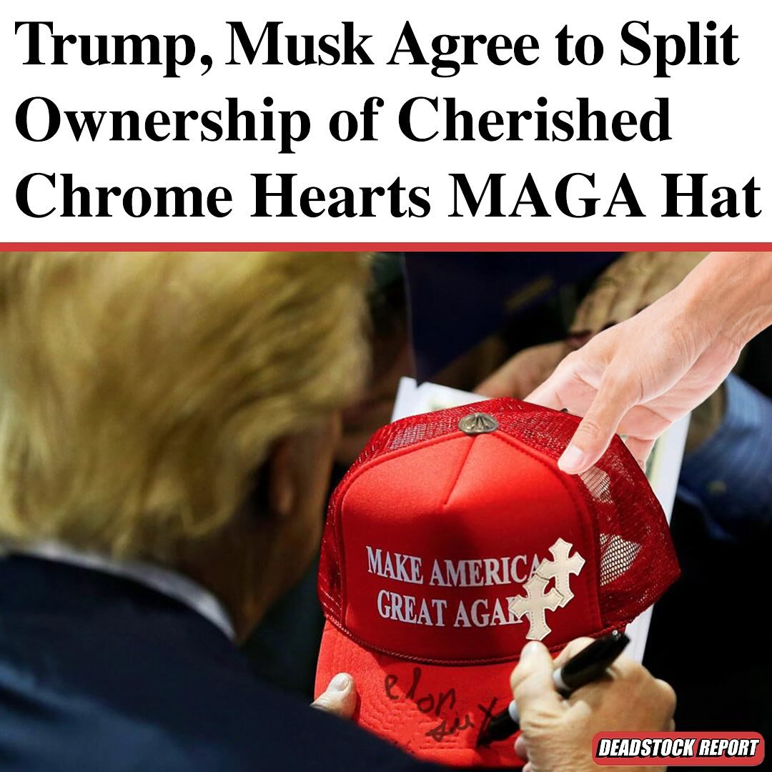 Their mom said Donald can have it for 3 weeks before meeting at Mar a Lago to give it to Elon. White House reporters added that every time they meet for the swap, &ldquo;they have to hug for 10 seconds and say &lsquo;I love you&rsquo;&rdquo; for the 