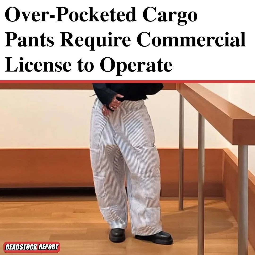 Officials warn the pants now qualify as &ldquo;mobile storage infrastructure&rdquo; and therefore must follow strict OSHA guidelines. The ruling&mdash;which could also revoke the owner&rsquo;s right to operate the pants while drinking matcha below ce