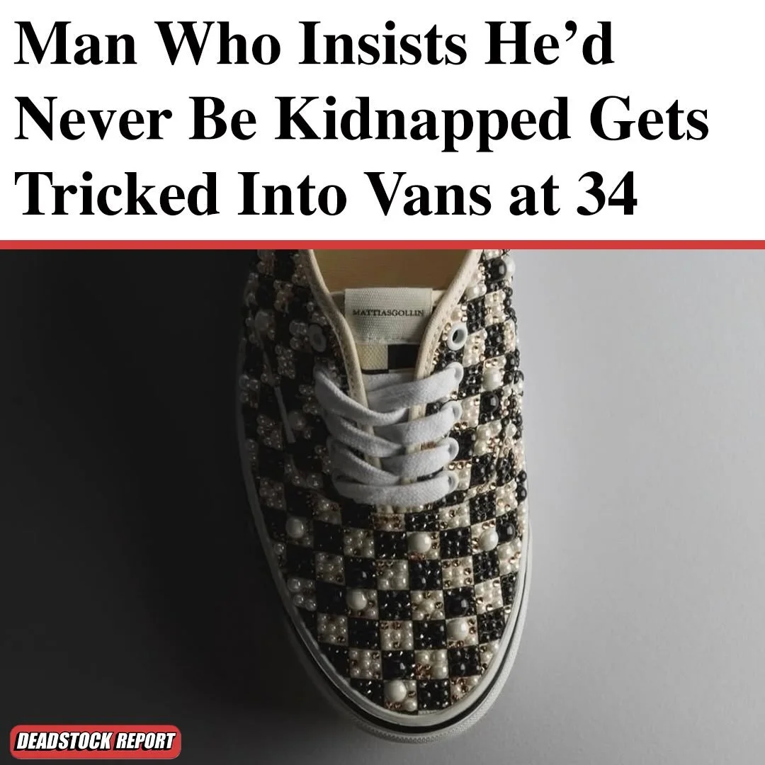 Having successfully secured an &ldquo;appointment to purchase&rdquo; the @mattias_gollin release, Dan&rsquo;s celebration was short-lived when he realized he had severely miscalculated. The $750 cost of the shoes&mdash;a shameful splurge he&rsquo;d h