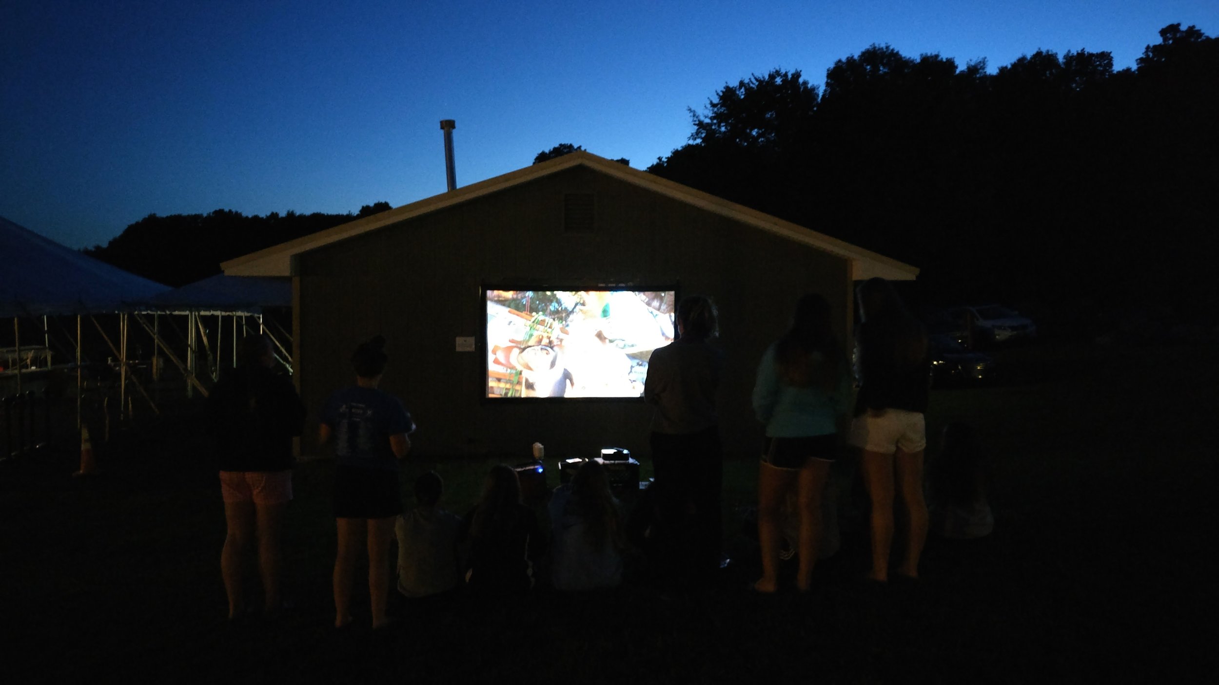 Outdoor Movie Screen