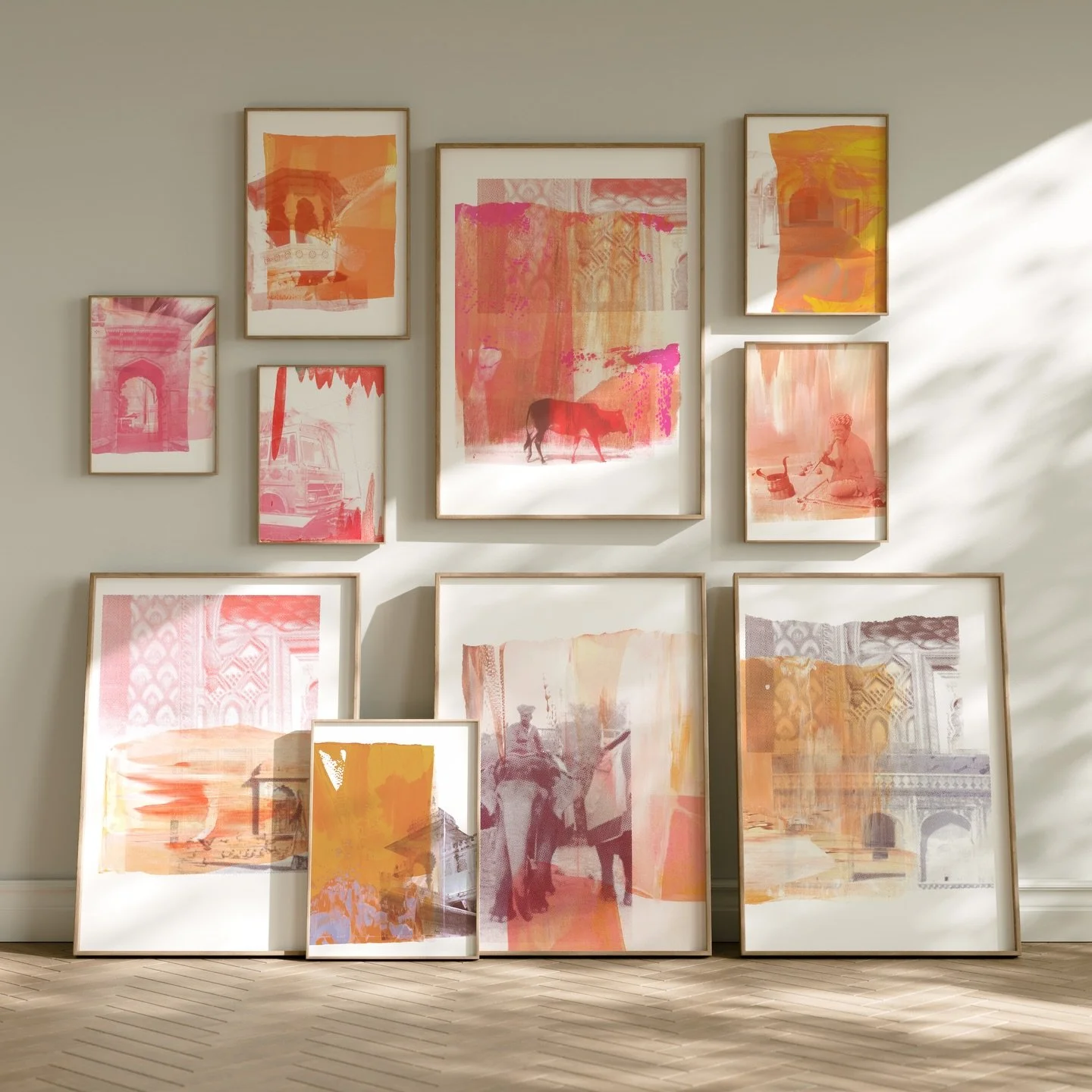 Thrilled to share some VERY EXCITING news:&nbsp;Google has acquired 20 of my original&nbsp;&ldquo;Indian Fable&rdquo;&nbsp;screen prints to be installed across&nbsp;2+ gallery walls&nbsp;at their new campus in Mountain View. They bought almost the EN