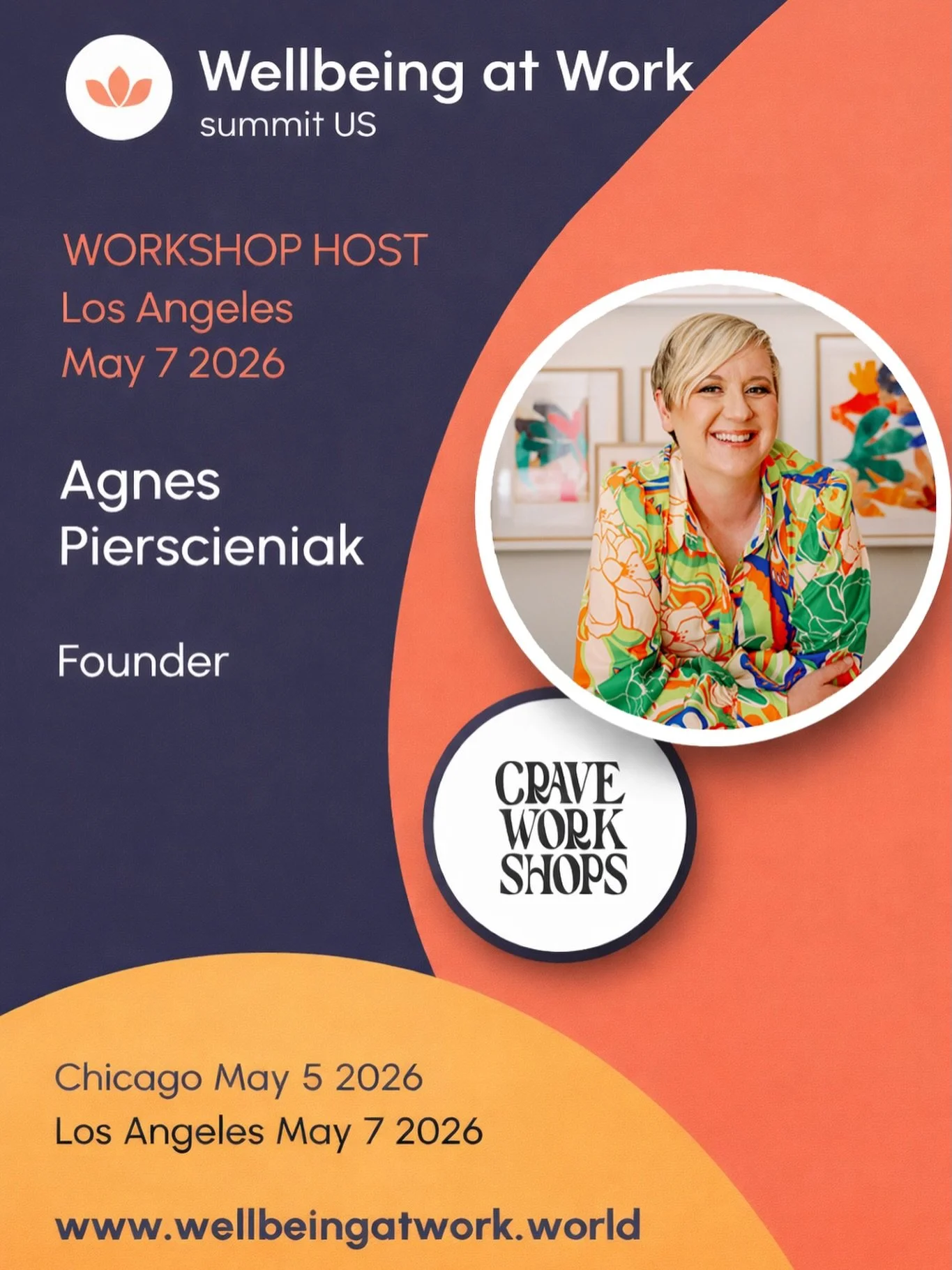 Speaking at the Wellbeing at Work US Summit in Los Angeles on May 7.

I&rsquo;ll be sharing how hands-on, process-driven art delivers measurable impact on mental health, connection, and team performance. Creative well-being isn&rsquo;t a perk. It&rsq