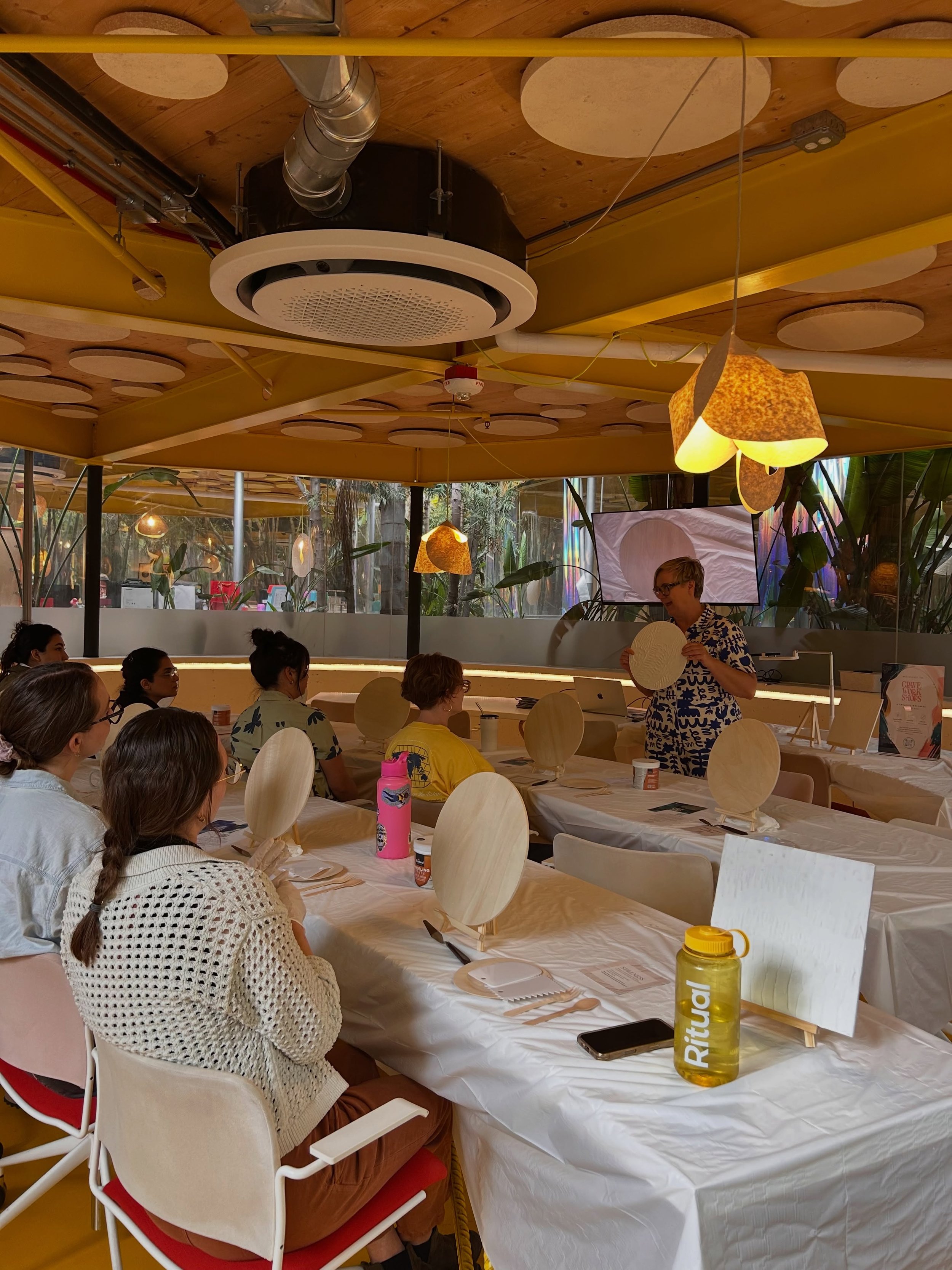 We recently brought our Grounded in Texture experience to the team at @Ritual⁠￼ in Los Angeles.

Designed to support well-being through creativity, this hands-on workshop invited participants to slow down, engage their senses, and reconnect with the 