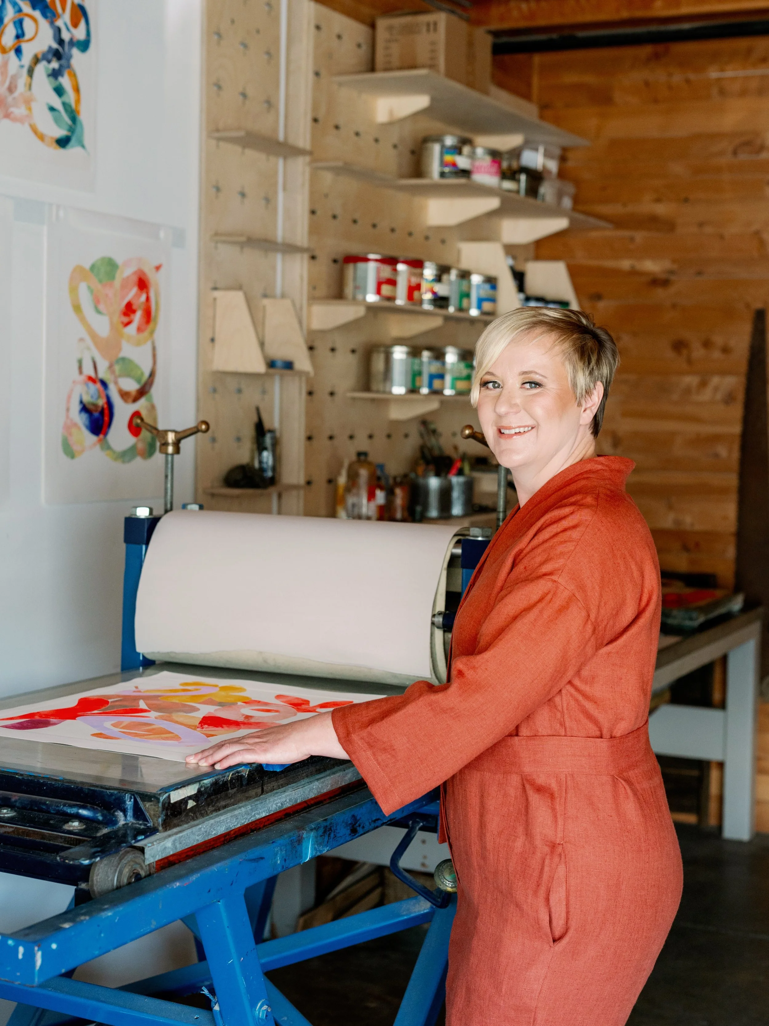 As we come out of the long weekend, I&rsquo;ve been getting back into my studio after a big trip and realizing how hungry I am for this kind of space.

A space where I&rsquo;m not trying to be productive.

So much of life is about producing something