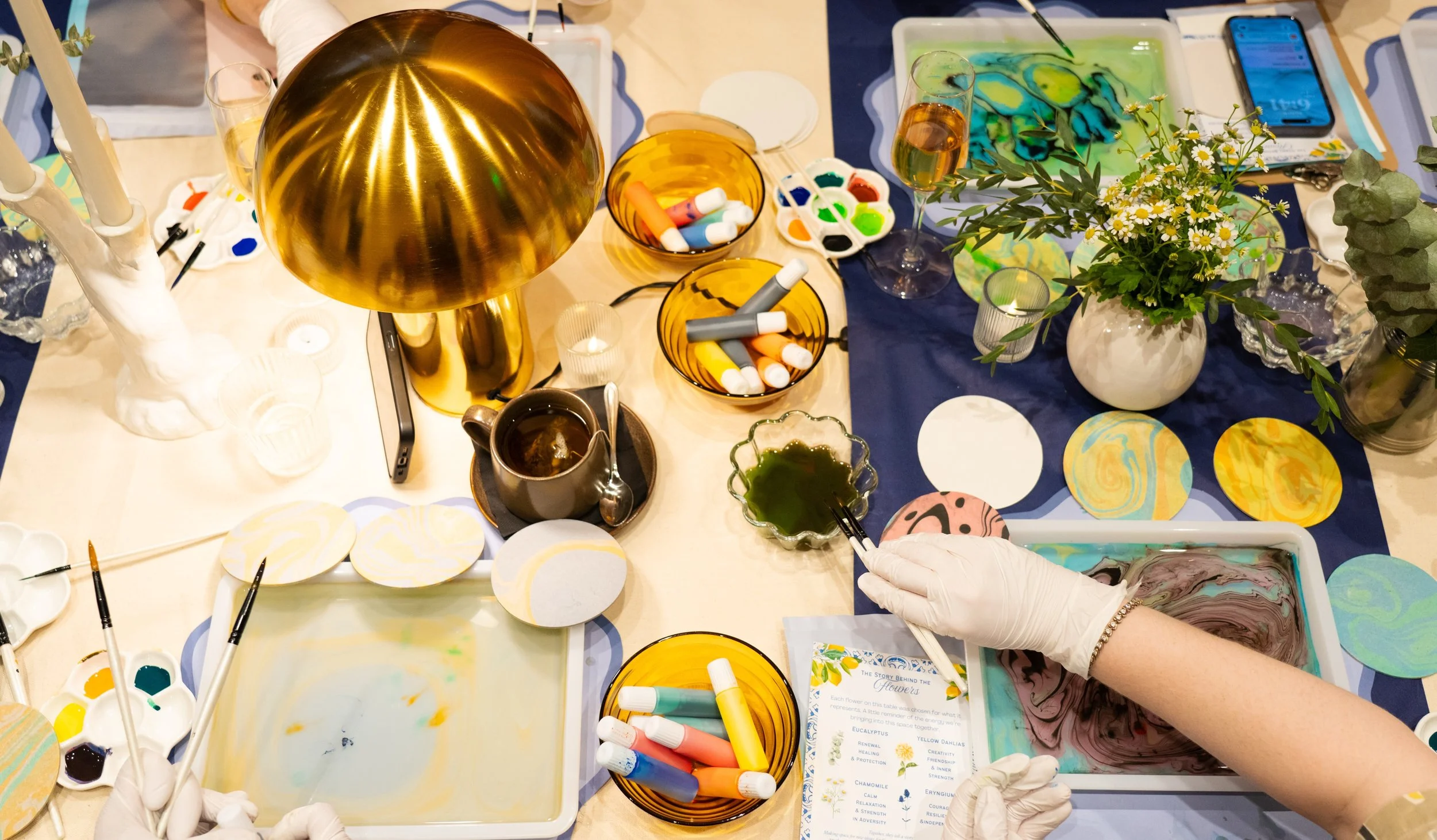 We&rsquo;ve been working on something new at Crave Workshops! 💙

Last week, we brought a new art-centered gathering to life with @chief.network San Francisco.

An intimate experience designed around creativity, meaningful conversation, and genuine h