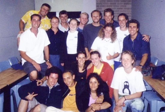 Back Row: Samuel Clear, Steve McKinley, Angelia Stevens, Andrew Verus, Laura McCormick, Tim Fitzwilliam, CLair McWhinney, Jeff Hoffard, Trish McCarthy, David Batten, Paul Stevens Front Row: Mark Cummins, Matthew Galea, Lidia Galea nee Seselja, Jane Maher, Dianna Catherine, Bernadette Hevern