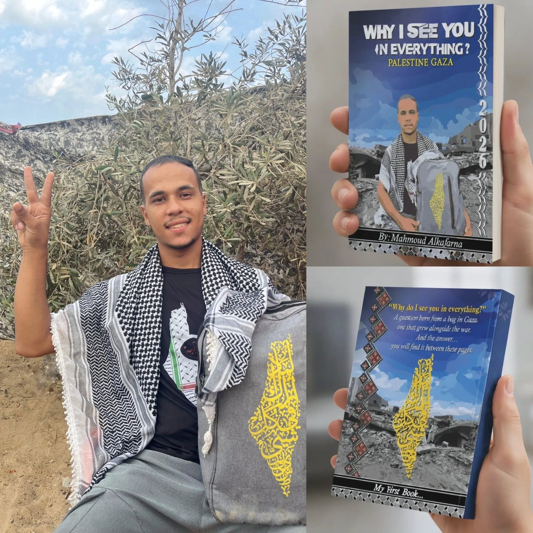 "Why I See You In Everything?" Mahmoud Basem Al-Kafarna