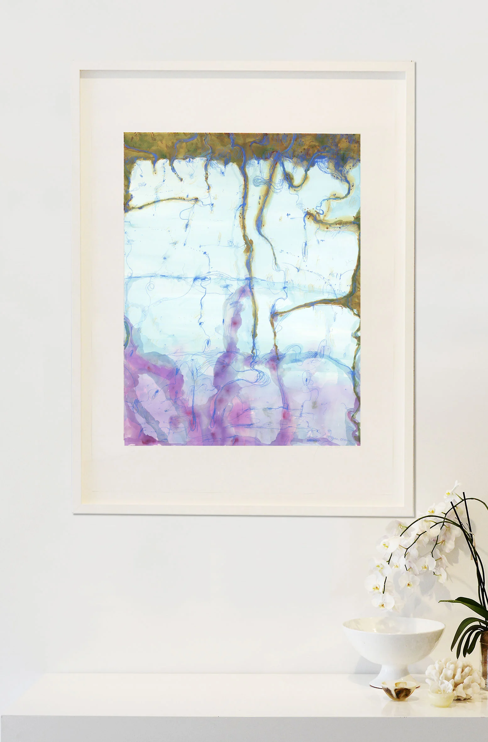 Lake Eyre John Olsen Limited Contemporary Edition Print