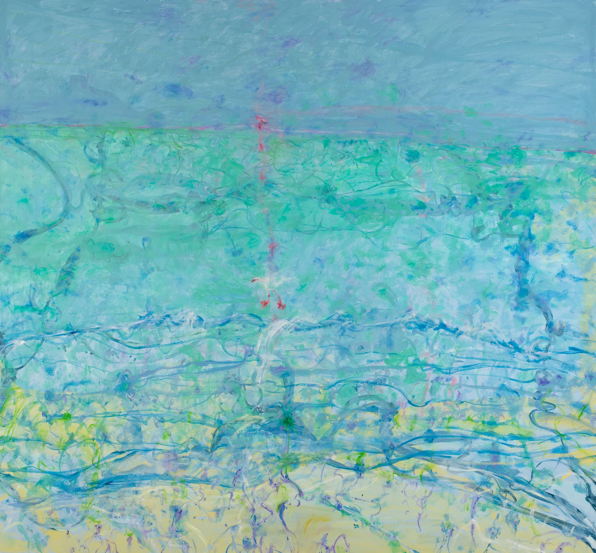 Bondi Rose Fingered Dawn by John Olsen