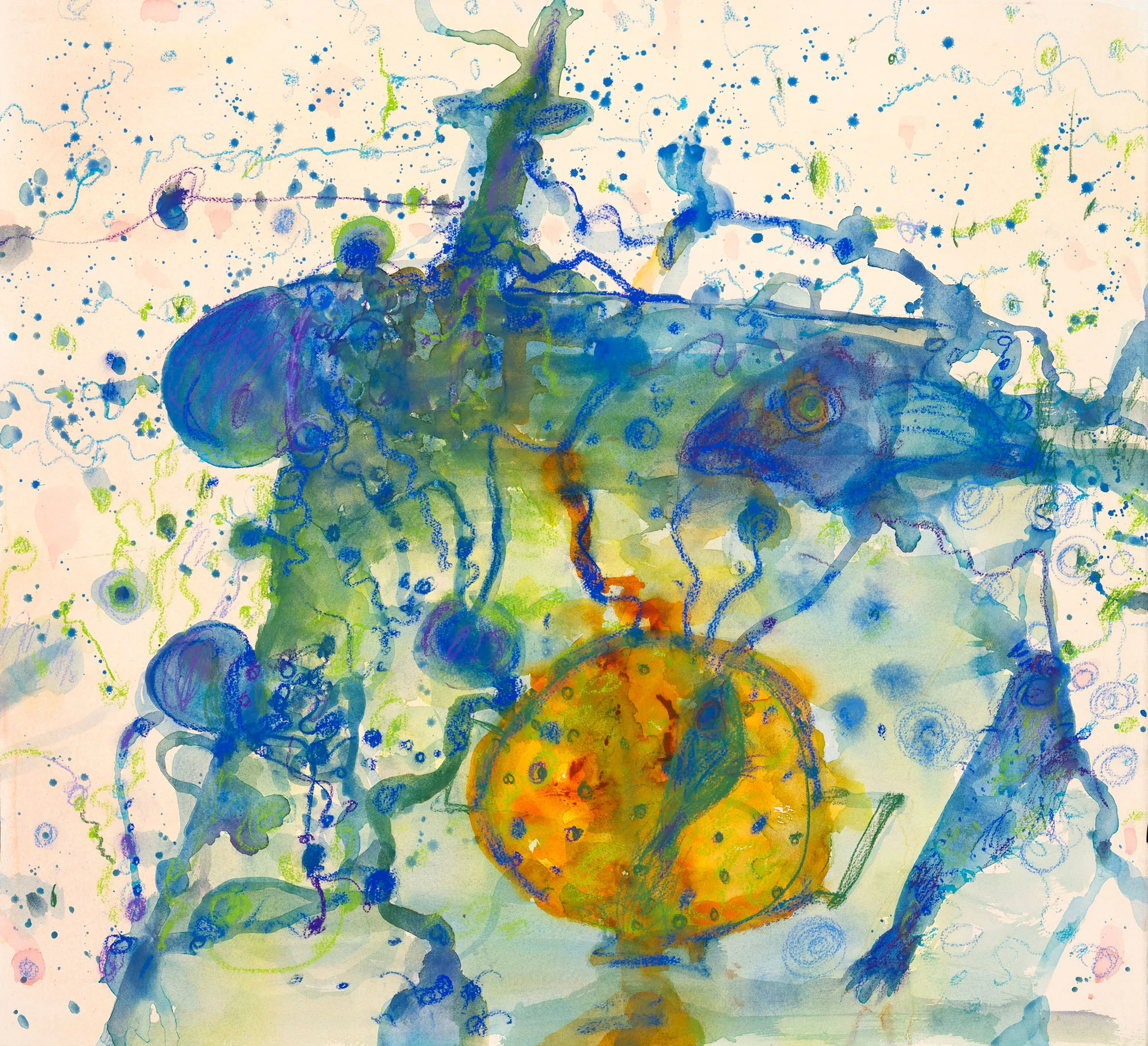 The Bouillabaisse by John Olsen