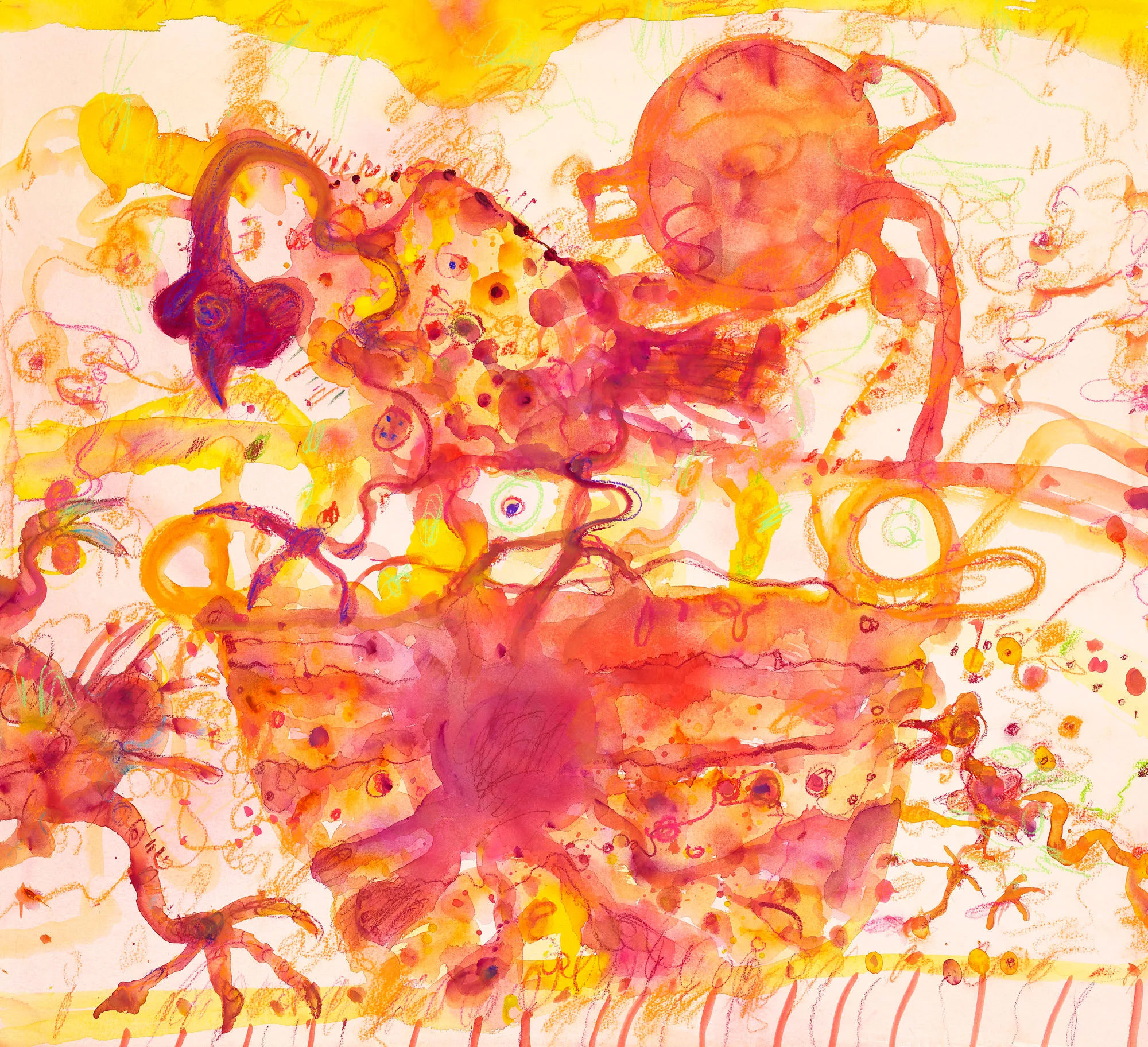 Coq au vin John Olsen Limited Contemporary Edition Print