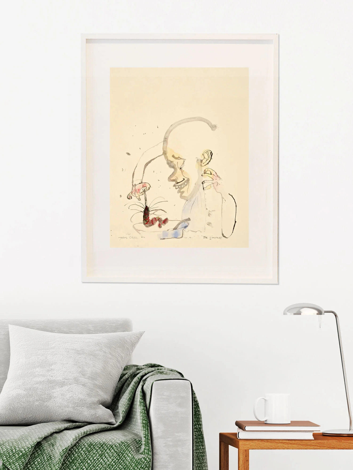 The Gourmet by John Olsen