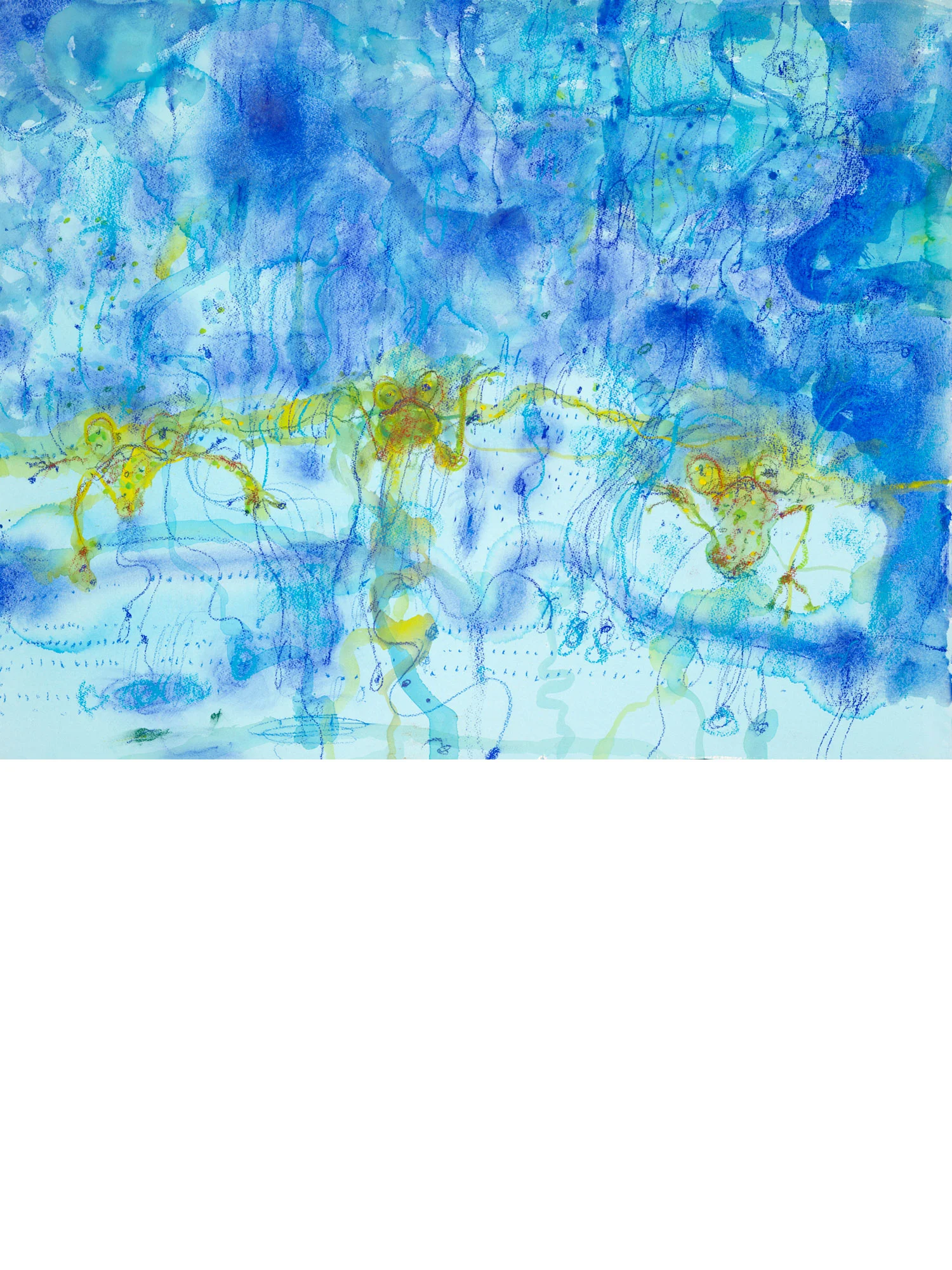 The Big Wet John Olsen Limited Contemporary Edition Print