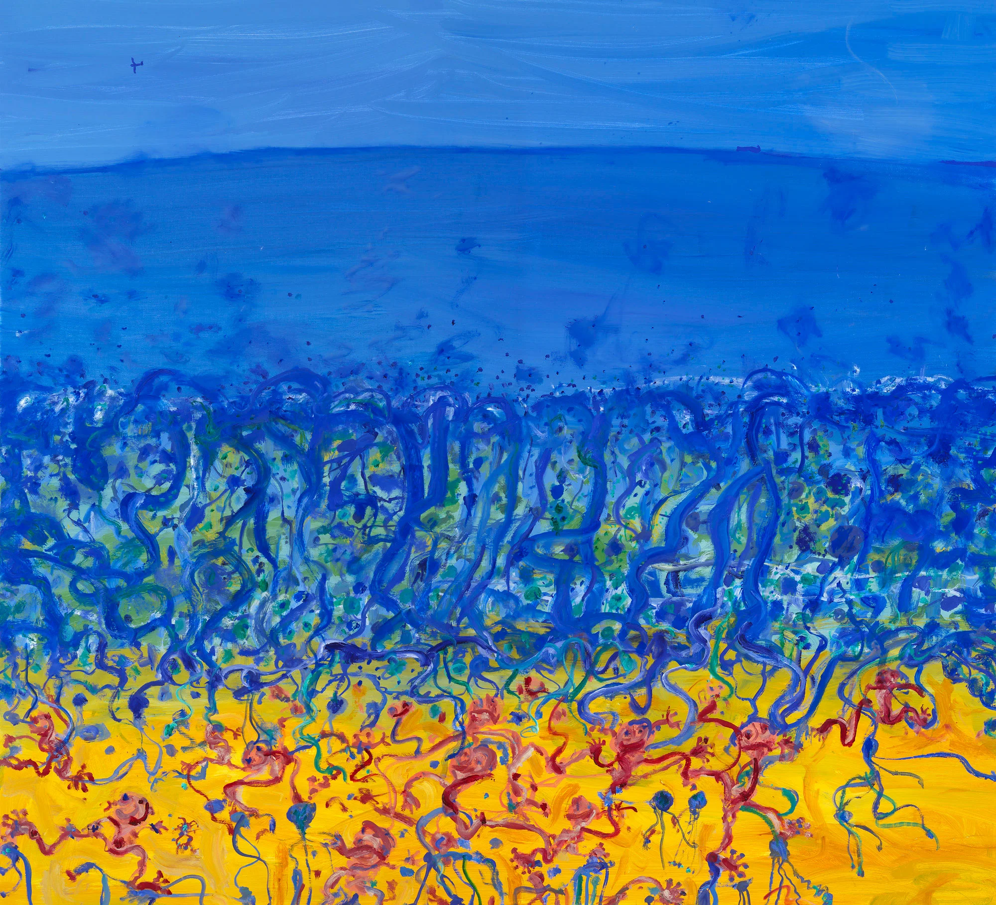 Popping Bluebottles II by John Olsen Limited Contemporary Edition Print