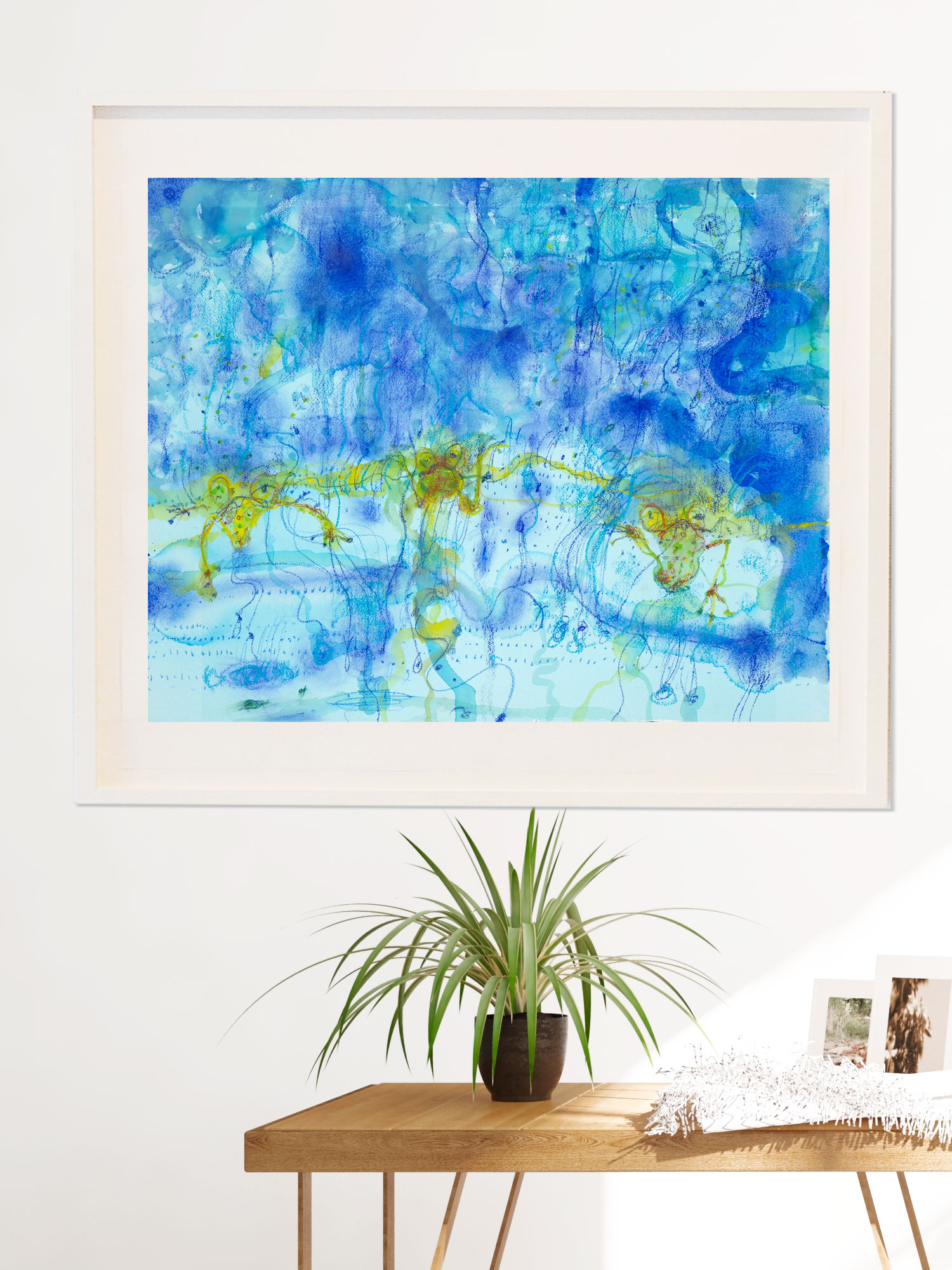 The Big Wet John Olsen Limited Contemporary Edition Print