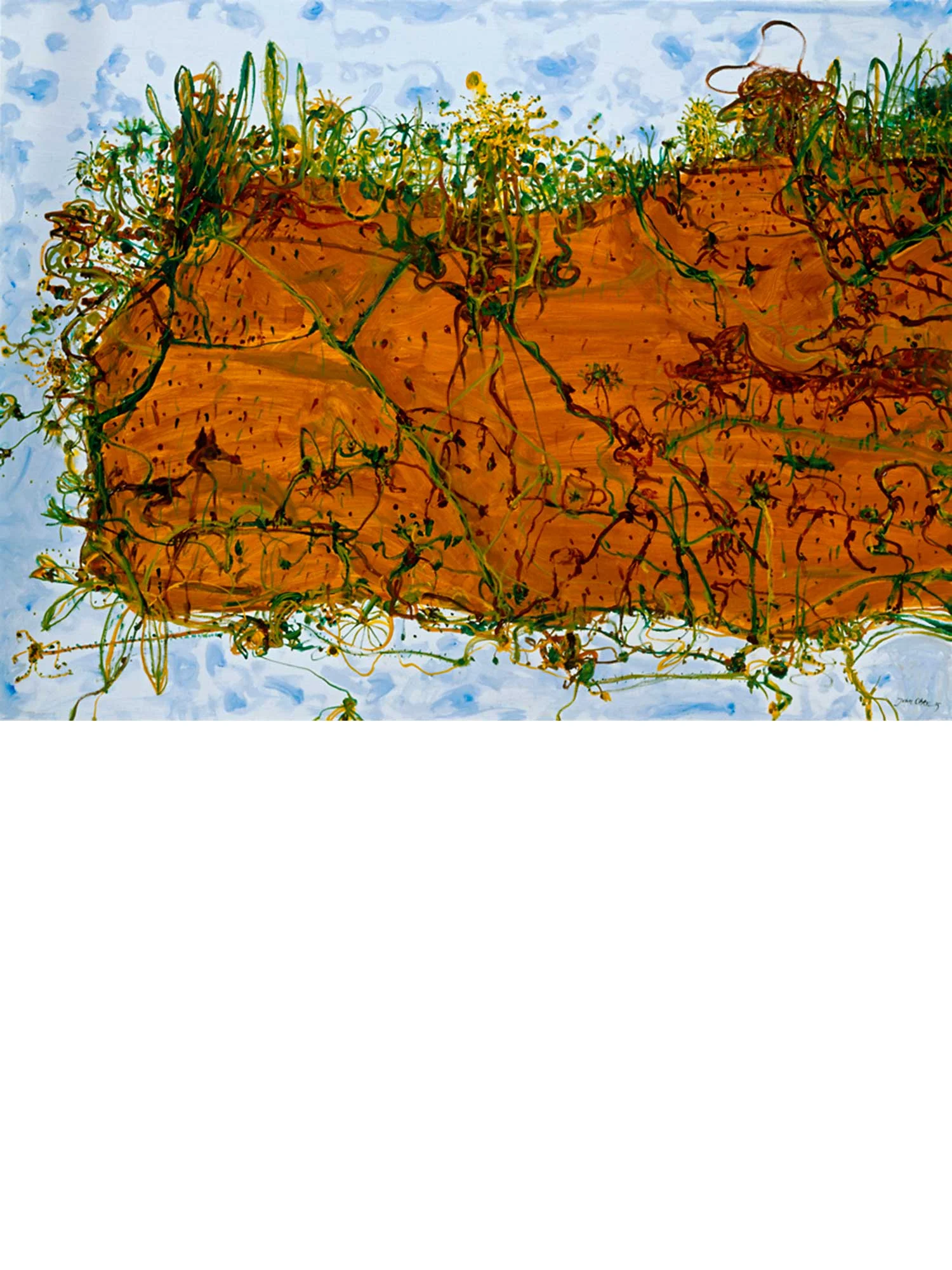 Poet's Garden, 2005 by John Olsen