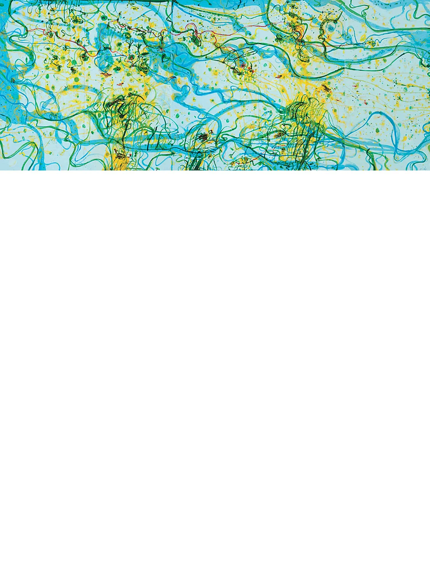 Tropical Lilypond by John Olsen