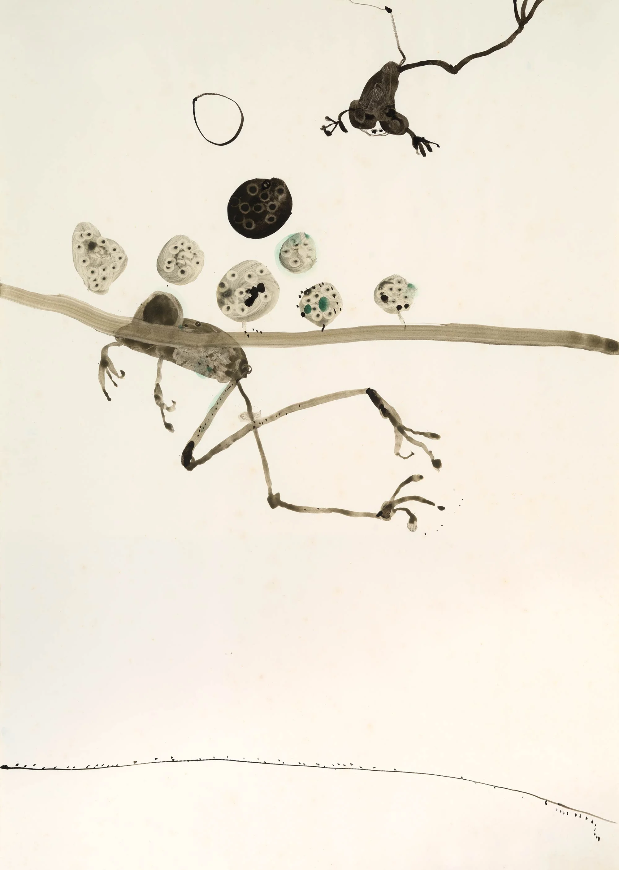 Frog Swimming John Olsen Limited Edition Print