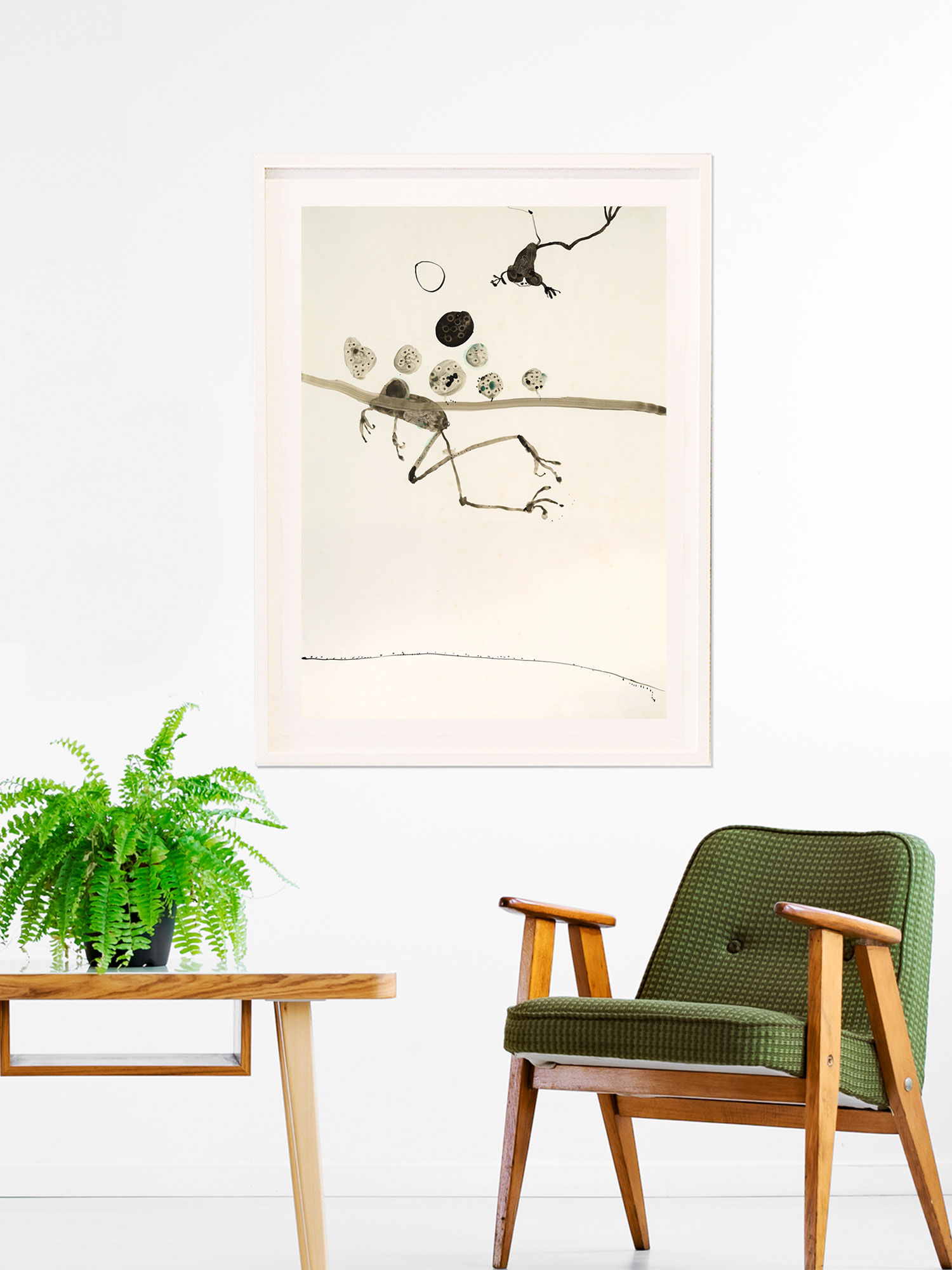 Frog Swimming John Olsen Limited Edition Print