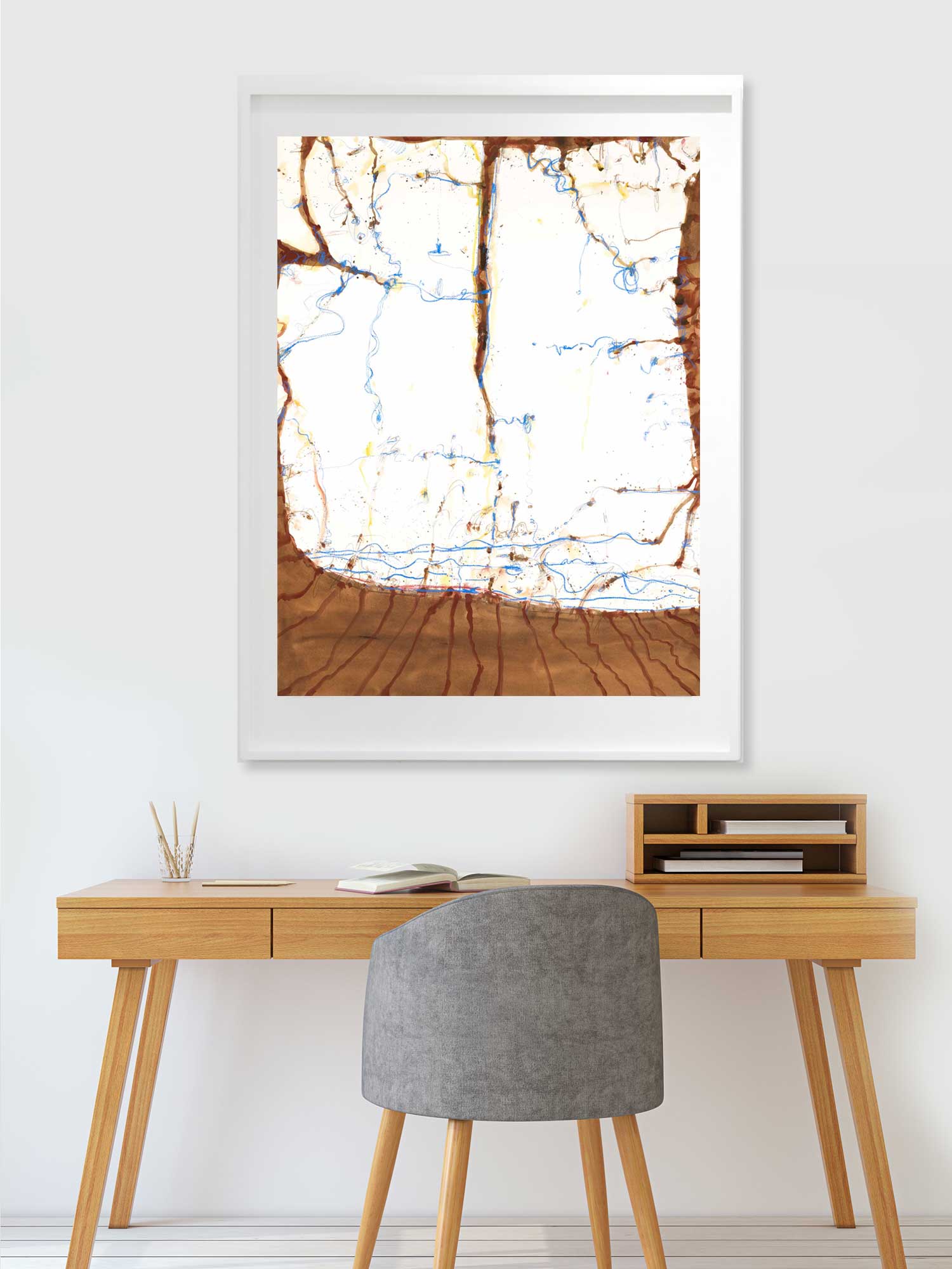 Lake Eyre John Olsen Limited Contemporary Edition Print