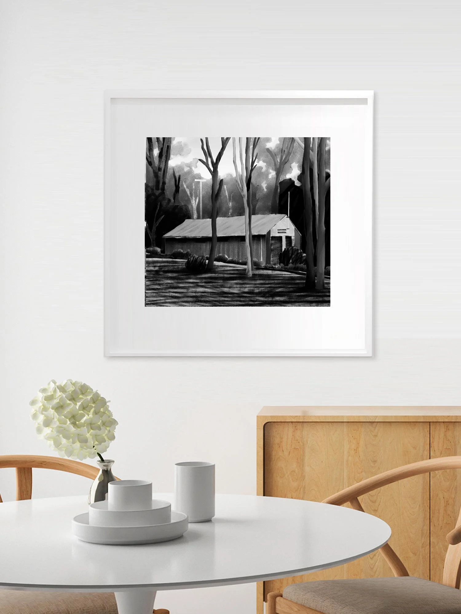 Alan Jones Limited Edition Print Fire Station