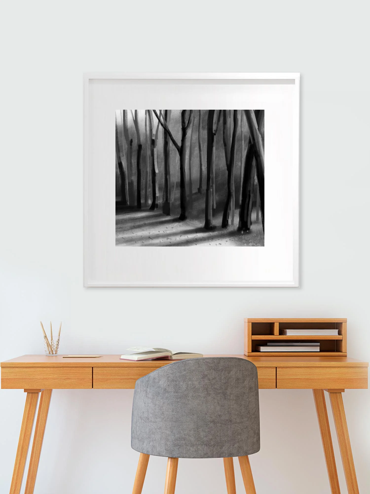 Alan Jones Limited Edition Print Fire Trail 1