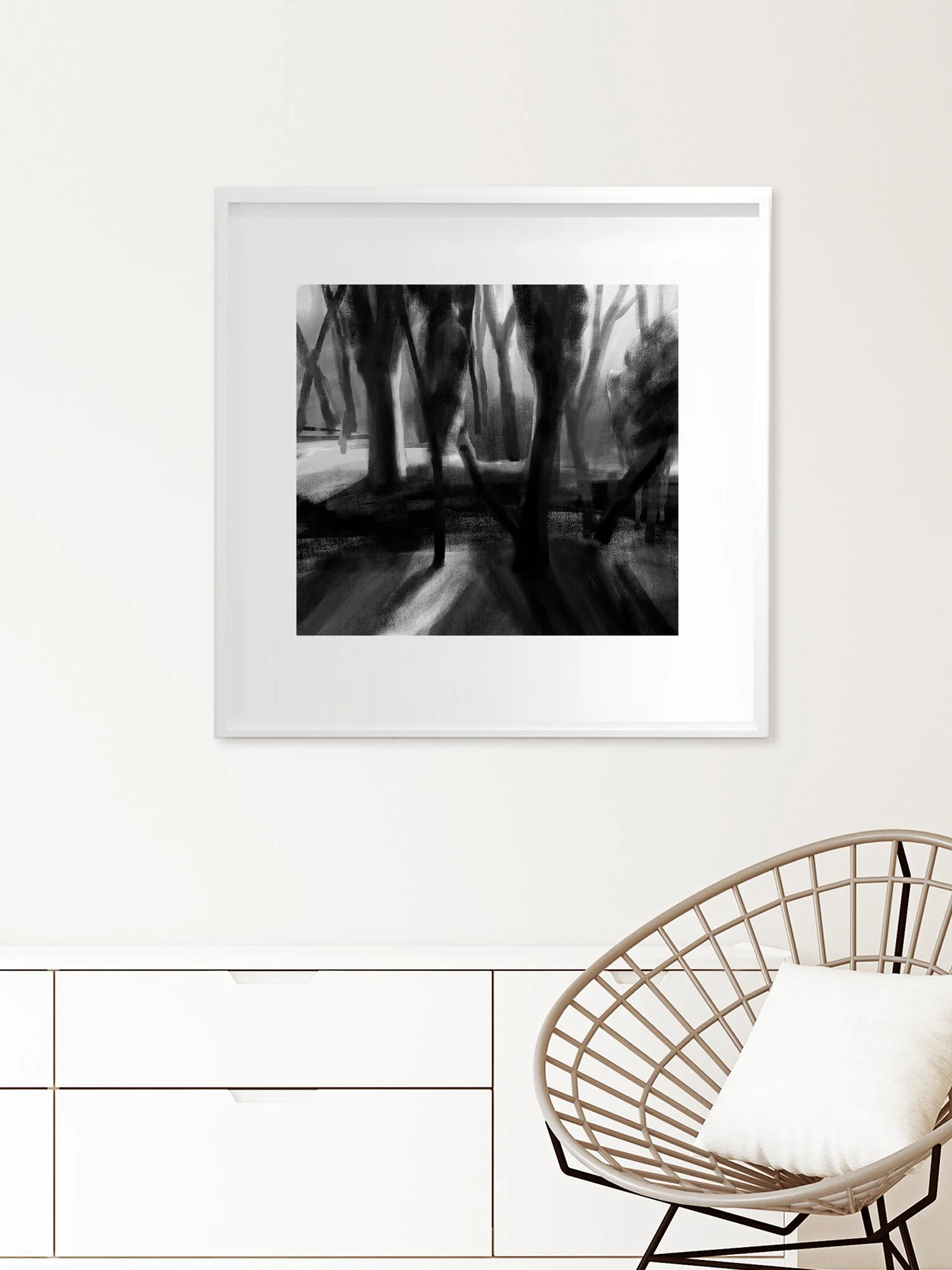 Alan Jones Limited Edition Print Fire Trail
