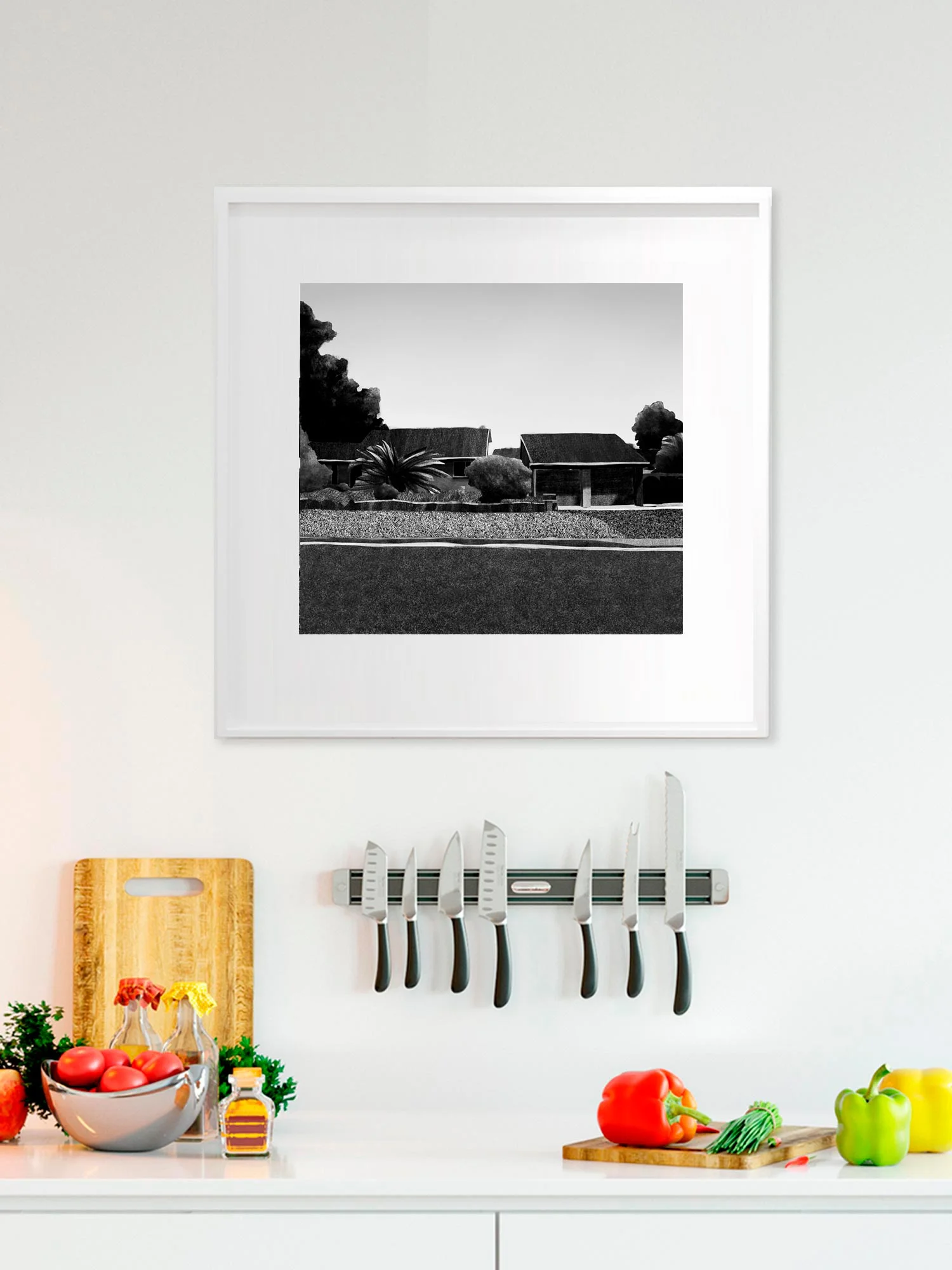 Alan Jones Limited Edition Print Tamarisk Crescent 2