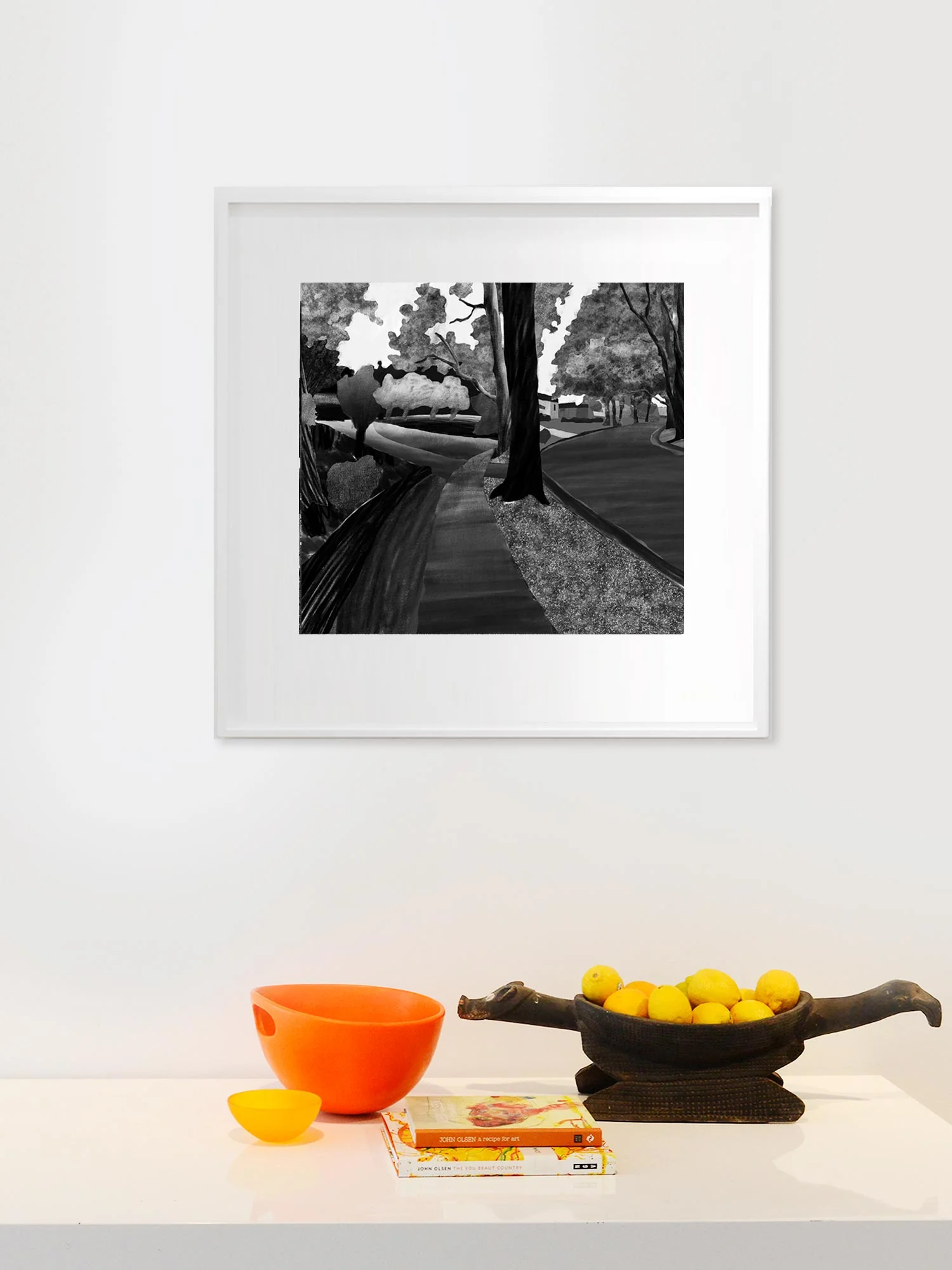 Alan Jones Limited Edition Print Tamarisk Crescent 3