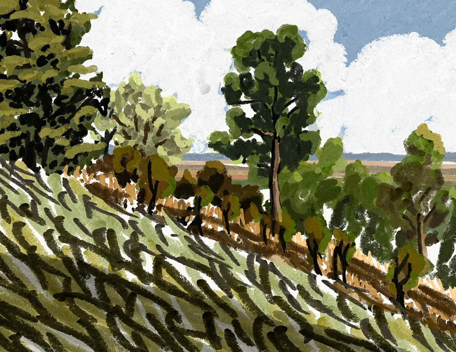Alan Jones artist Limited edition print