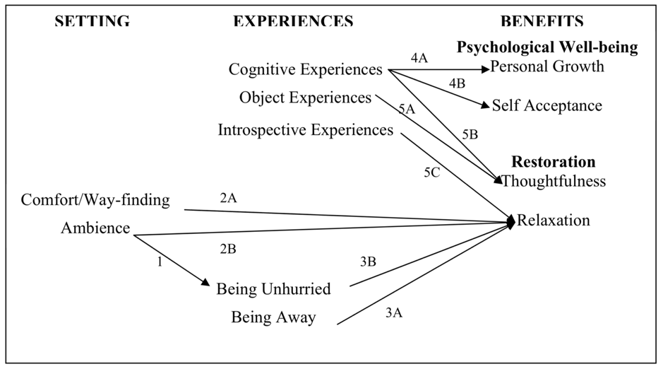 The relationship between categories determined by Packer (2008) based on interviews