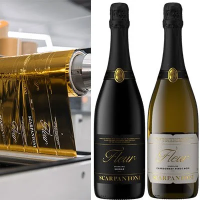 WE LOVE A TOUCH OF GOLD FOIL