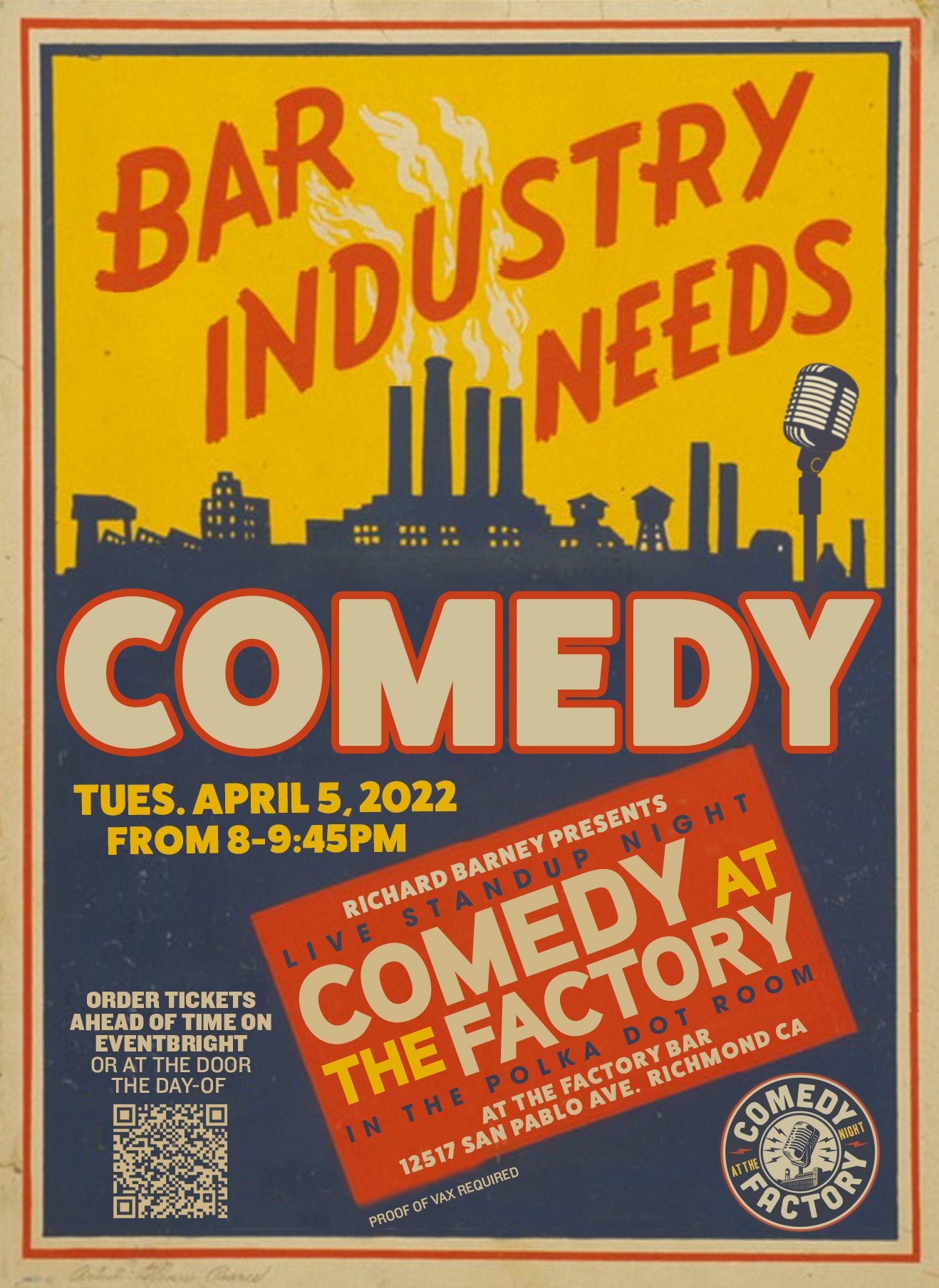 Comedy at the Factory